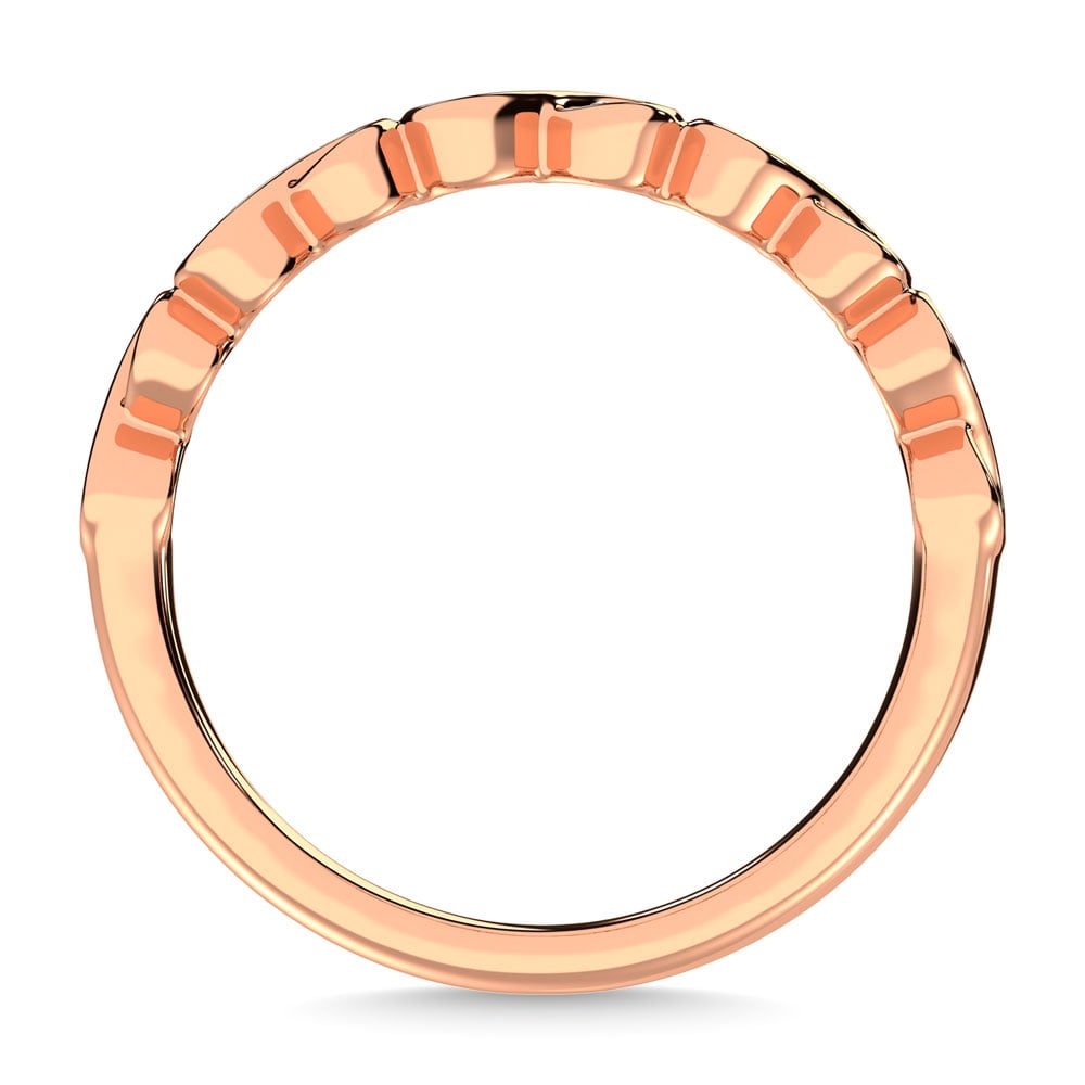 Diamond 1/5 Ct.Tw. Stack Band in 14K Rose Gold