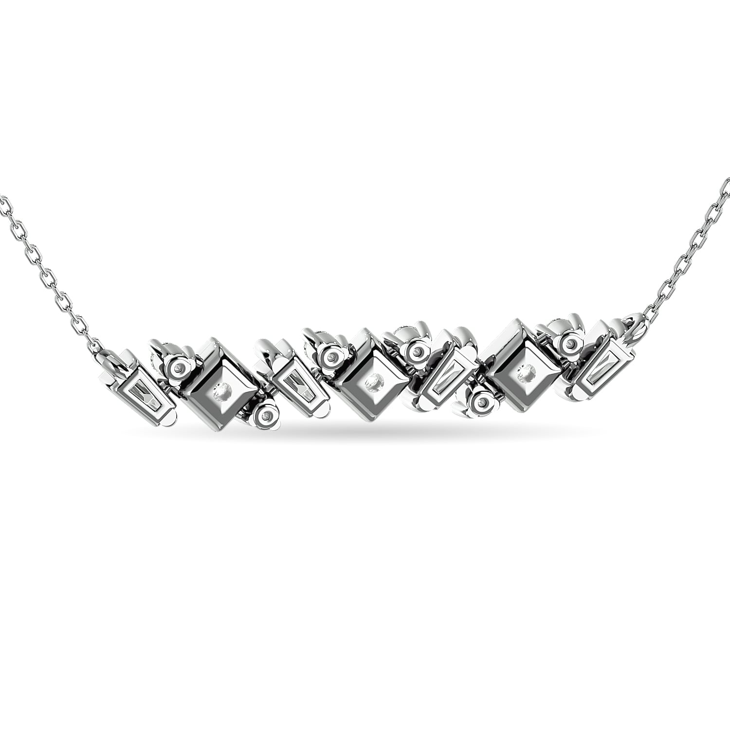 Diamond 1/5 Ct.Tw. Fashion Pendant in 10K White Gold