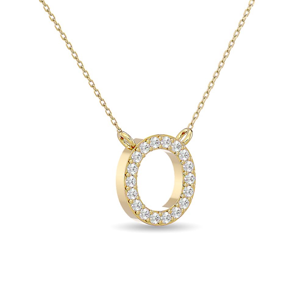 Diamond 1/20 Ct.tw Fashion Pendant in 10K Yellow Gold