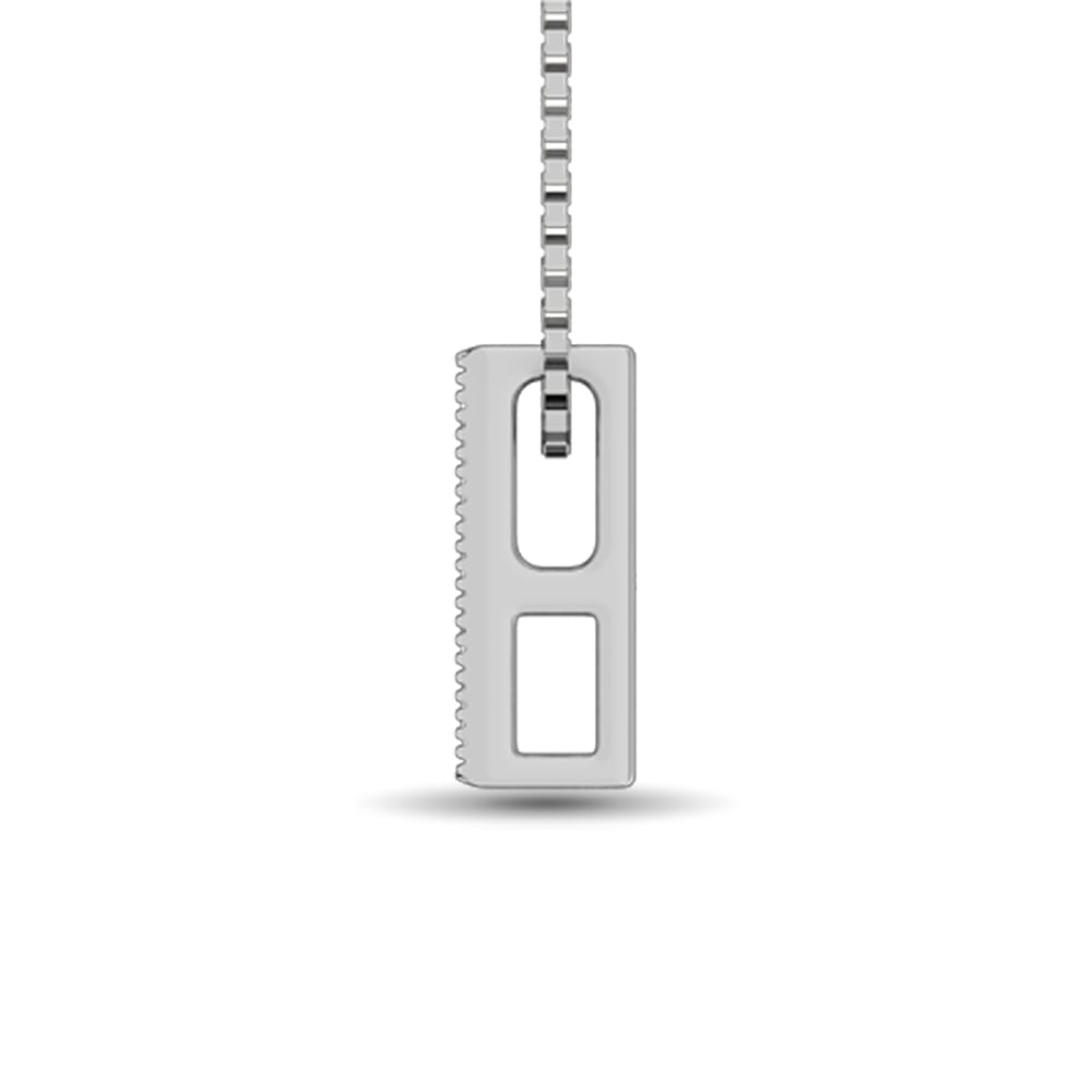 Diamond 1/20 Ct.tw Fashion Pendant in 10K White Gold