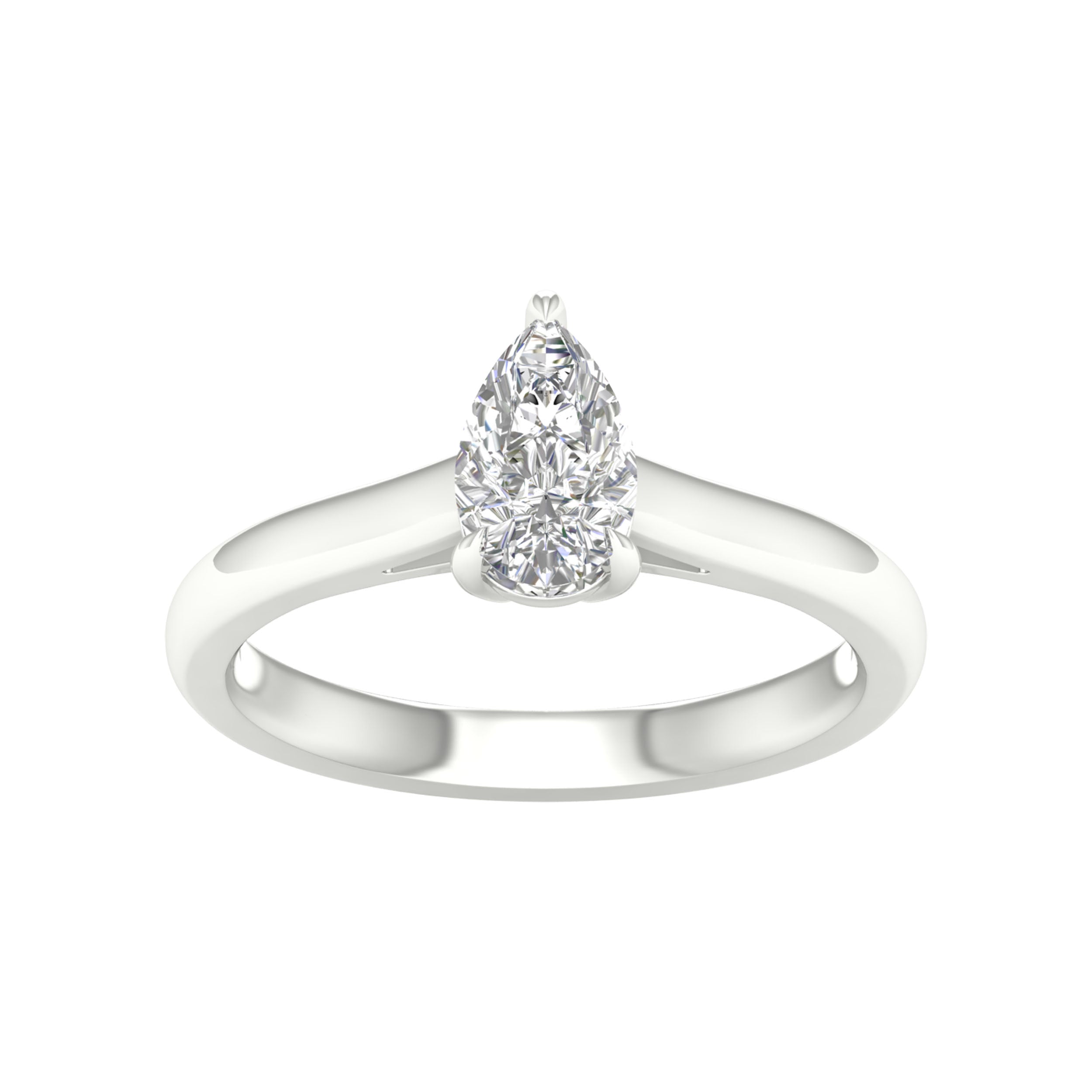 14K  0.75CT Certified Lab Grown Diamond Ring ( IGI Certified )