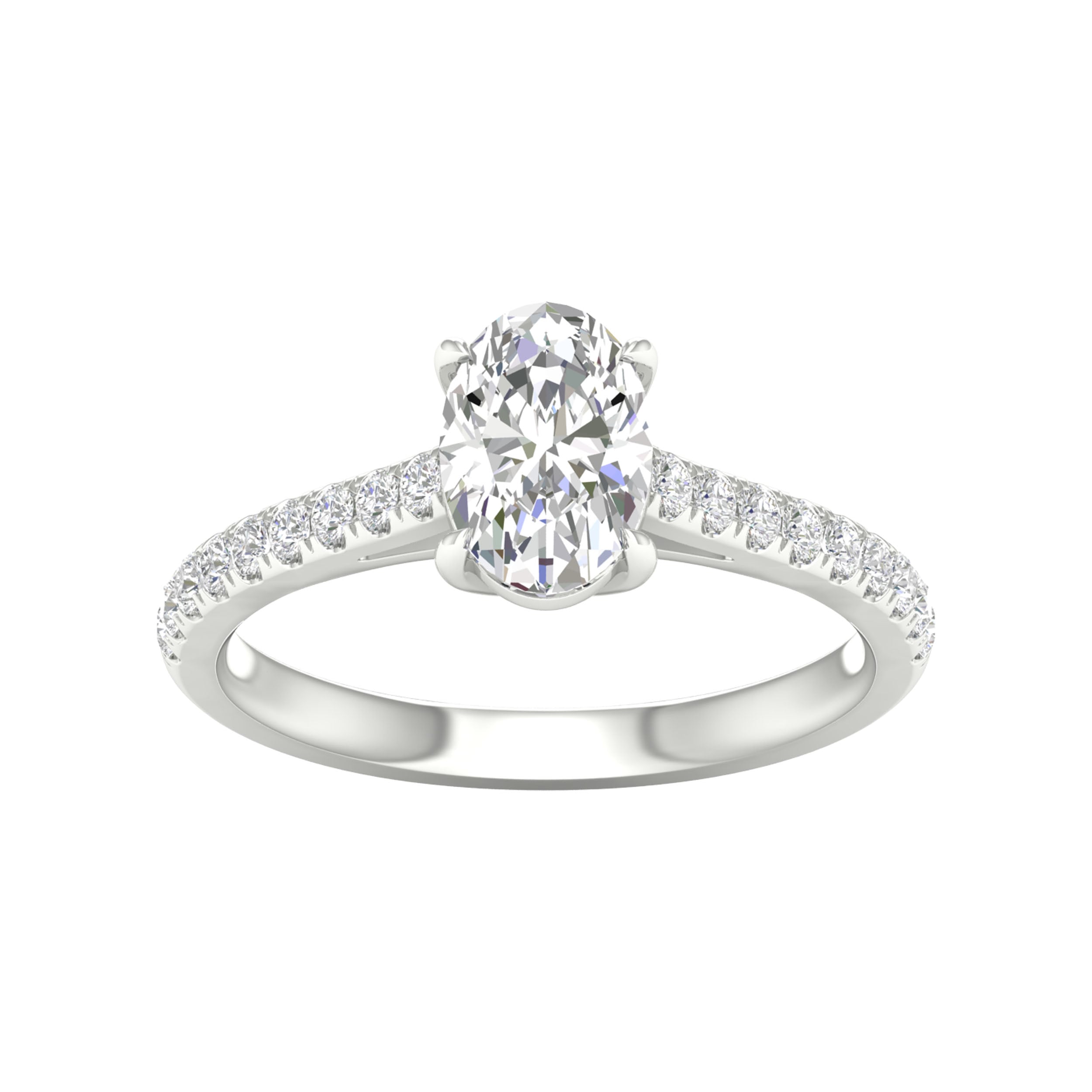 14K 1.75CT Certified Lab Grown Diamond Ring ( IGI Certified )