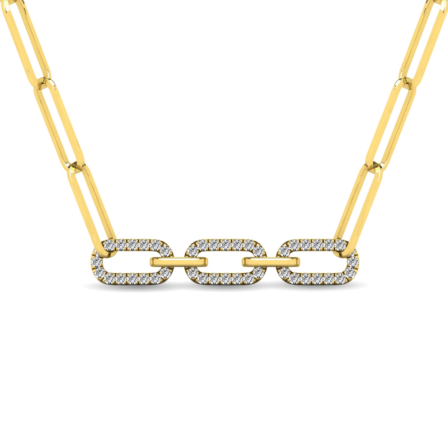 Diamond 1/6 Ct.Tw. Fashion Pendant in 10K Yellow Gold
