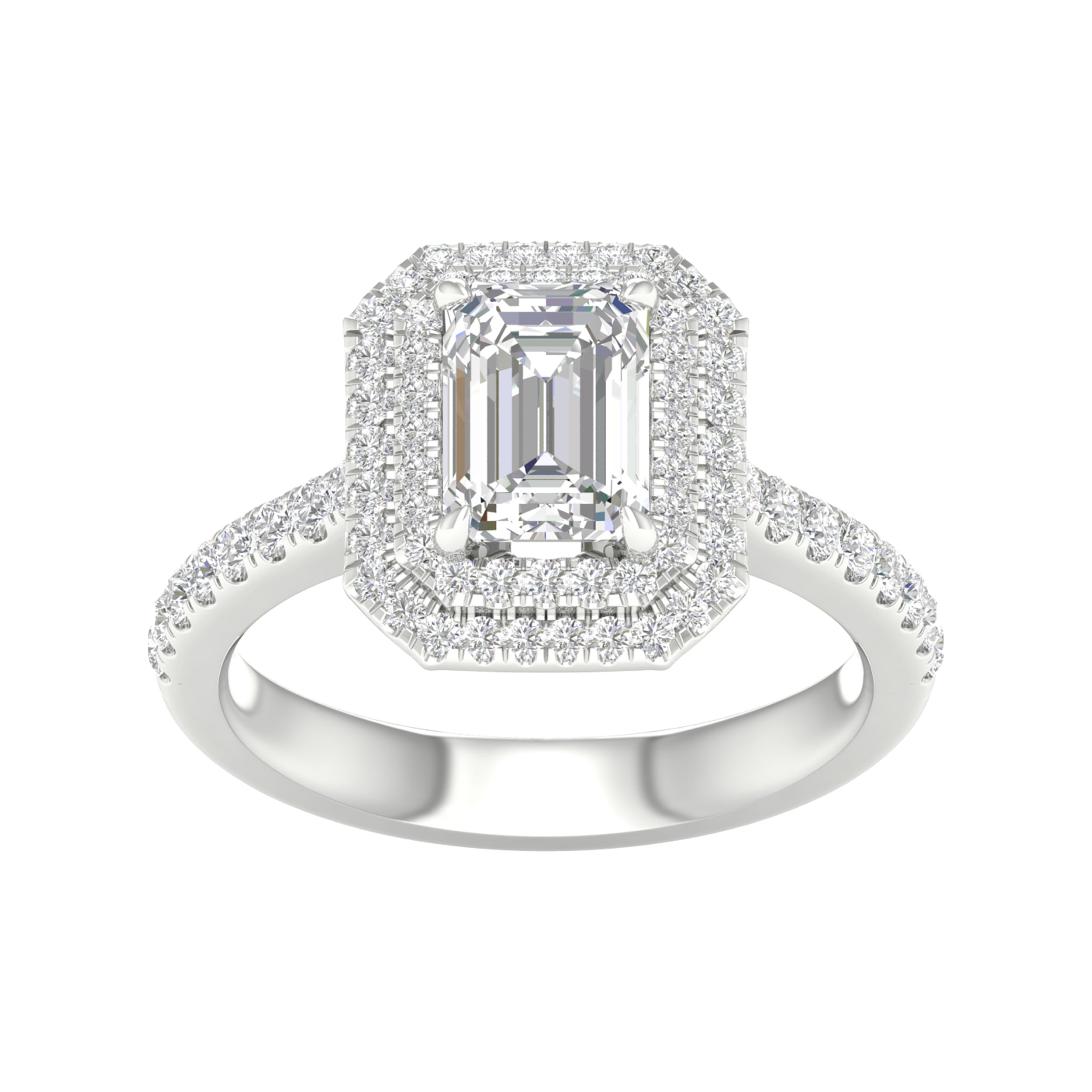 14K 2.00CT Certified Lab Grown Diamond Ring ( IGI Certified )
