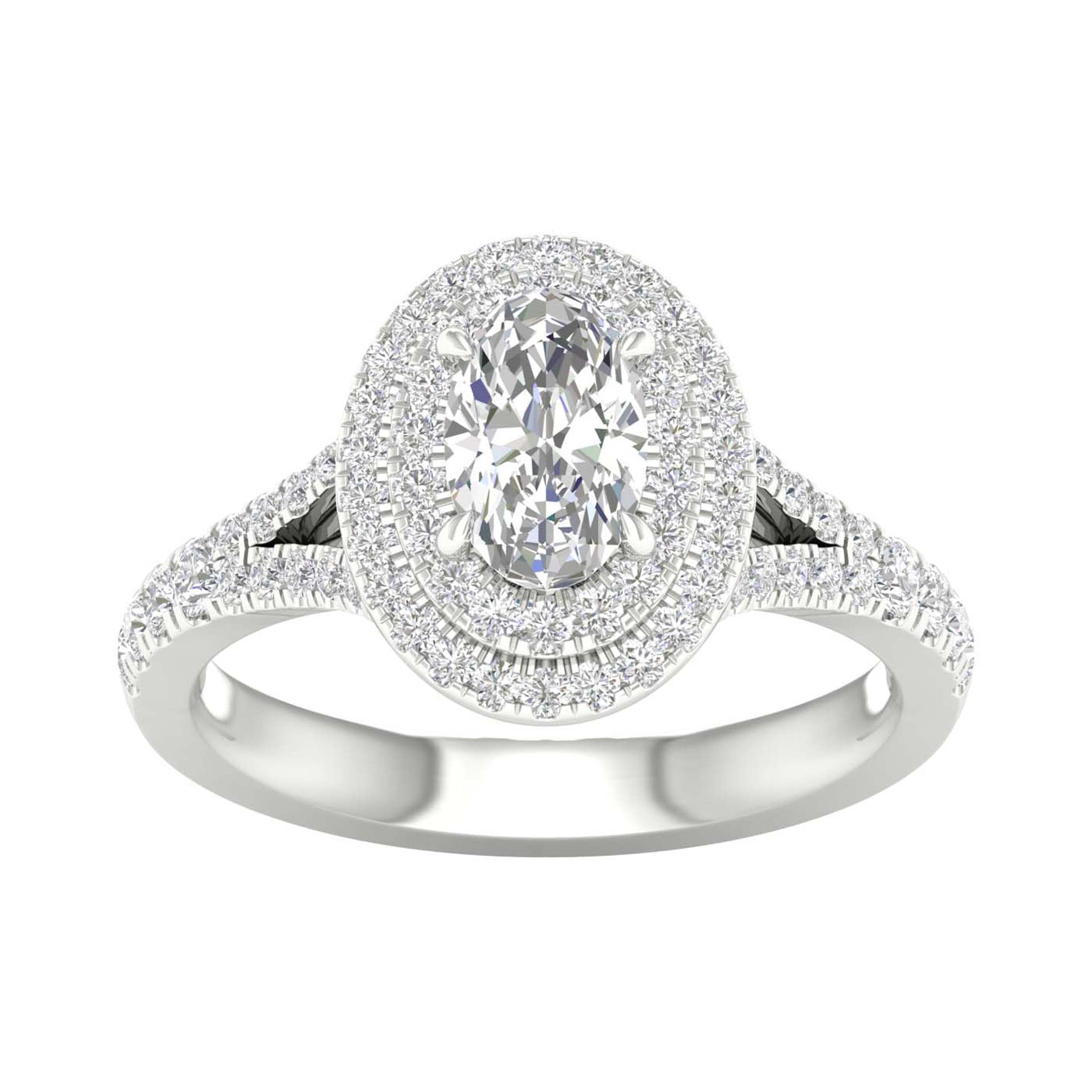 14K 1.25CT Certified Lab Grown Diamond Ring ( IGI Certified )