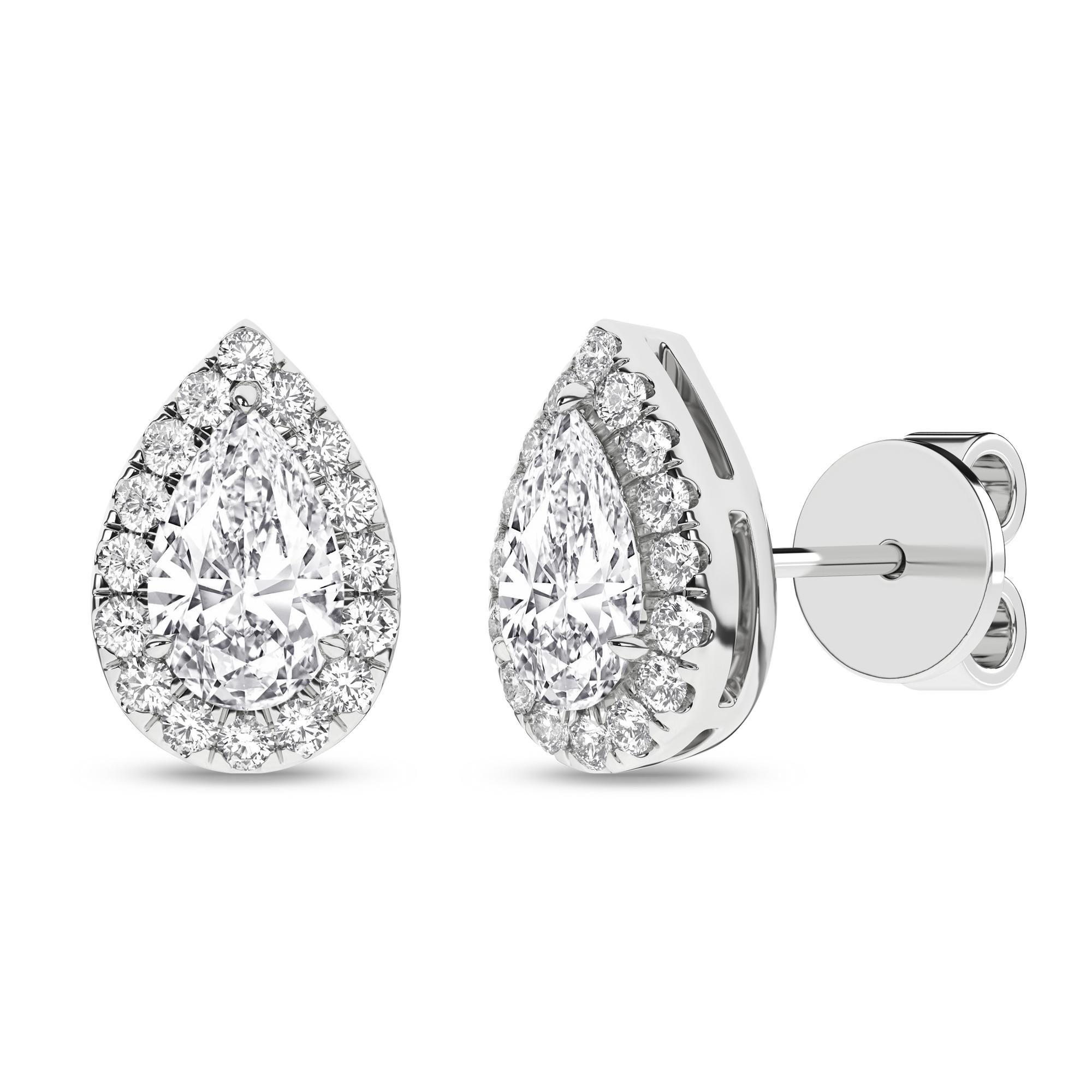 14K 2.25ct Certified Lab Grown Diamond Earrings