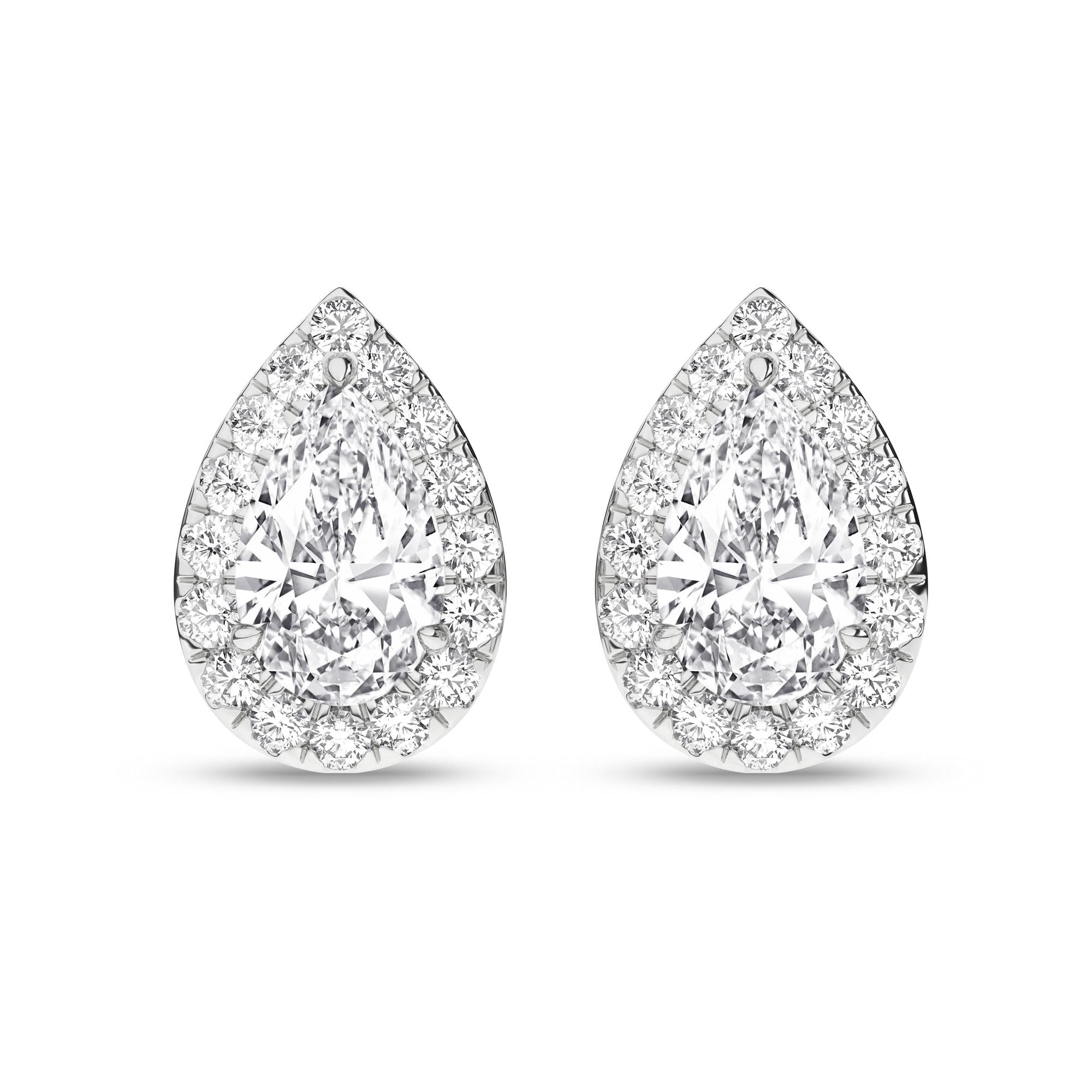 14K 2.25ct Certified Lab Grown Diamond Earrings