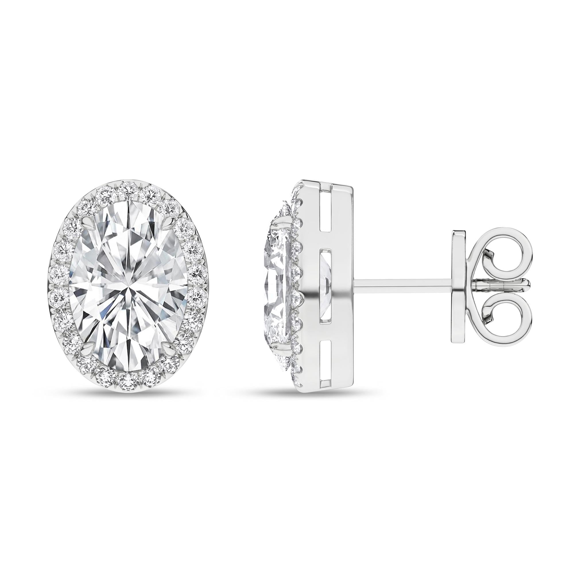 14K 2.25ct Certified Lab Grown Diamond Earrings