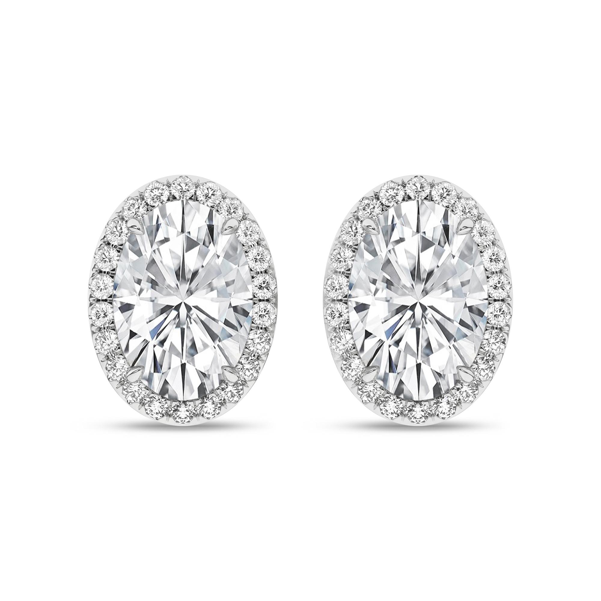 14K 2.25ct Certified Lab Grown Diamond Earrings