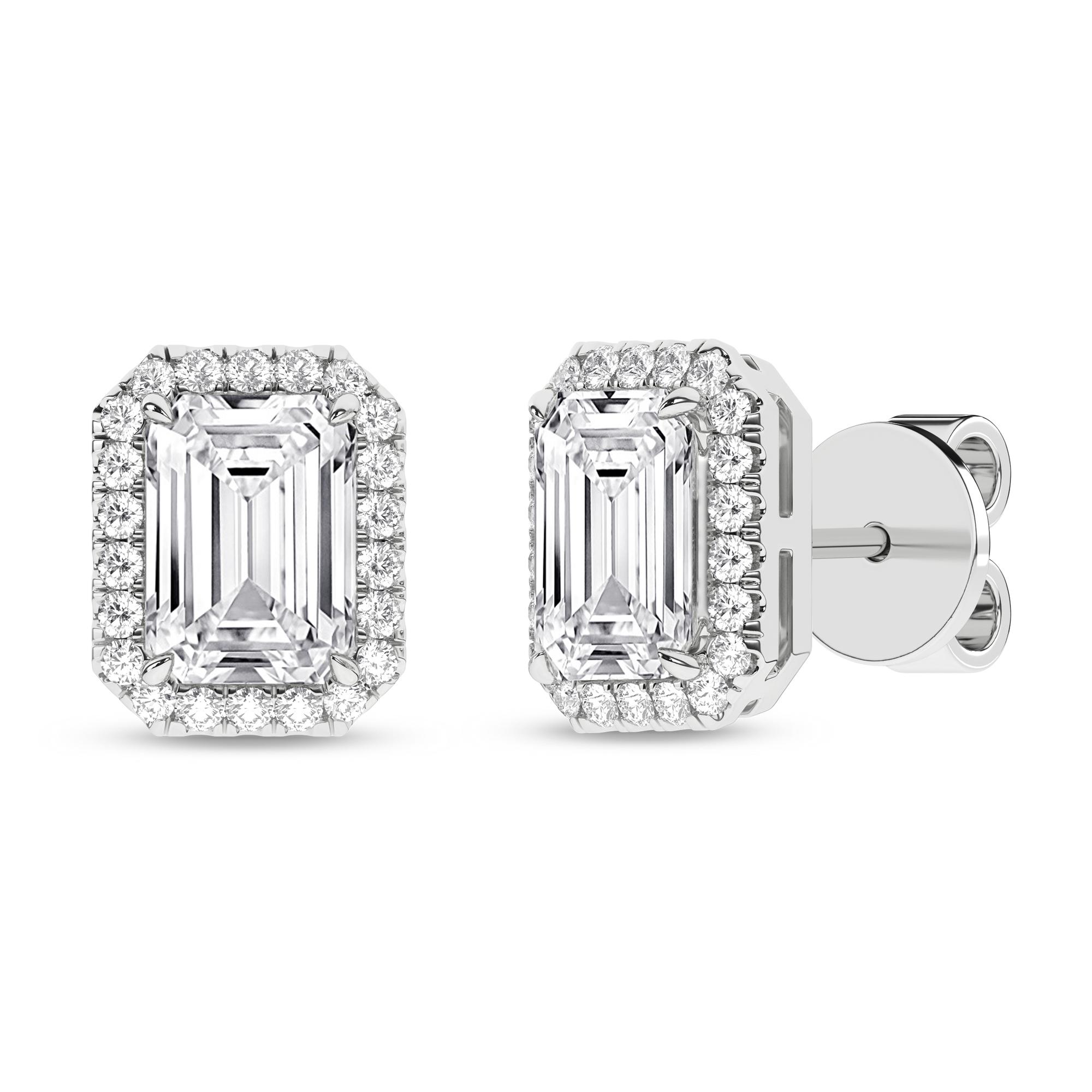 14K 2.25ct Certified Lab Grown Diamond Earrings