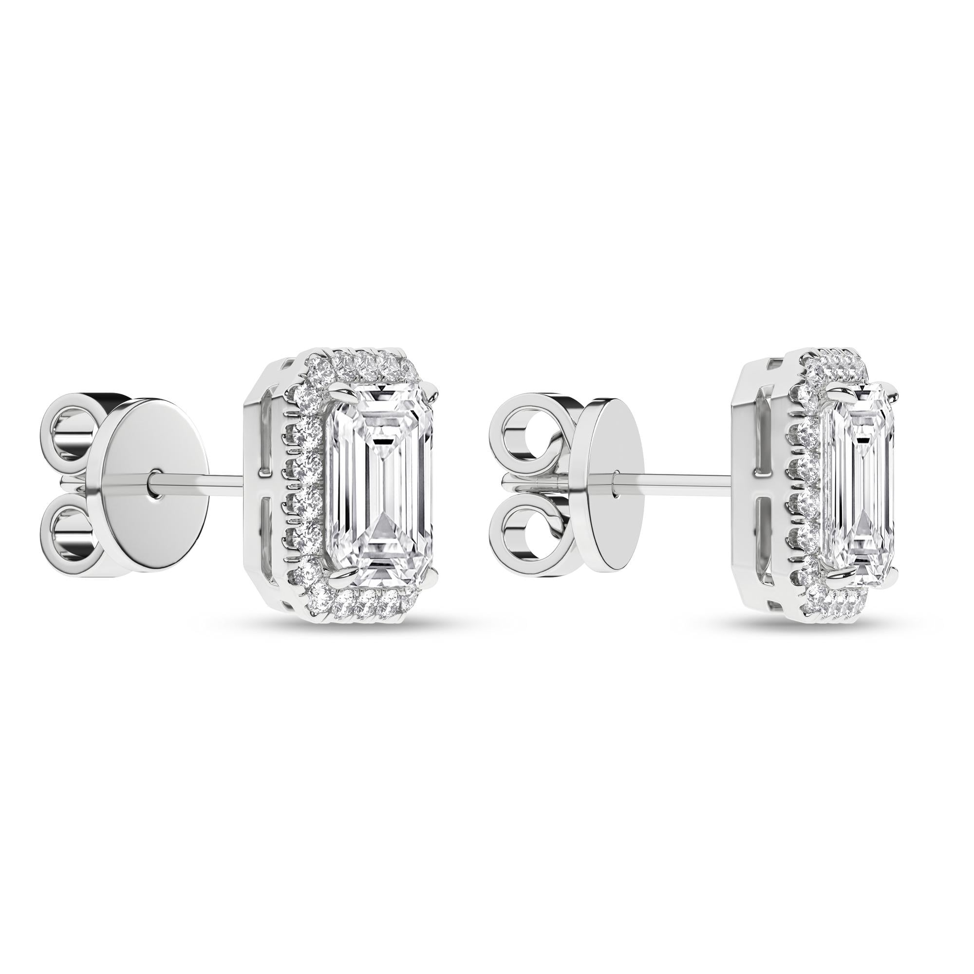14K 2.25ct Certified Lab Grown Diamond Earrings