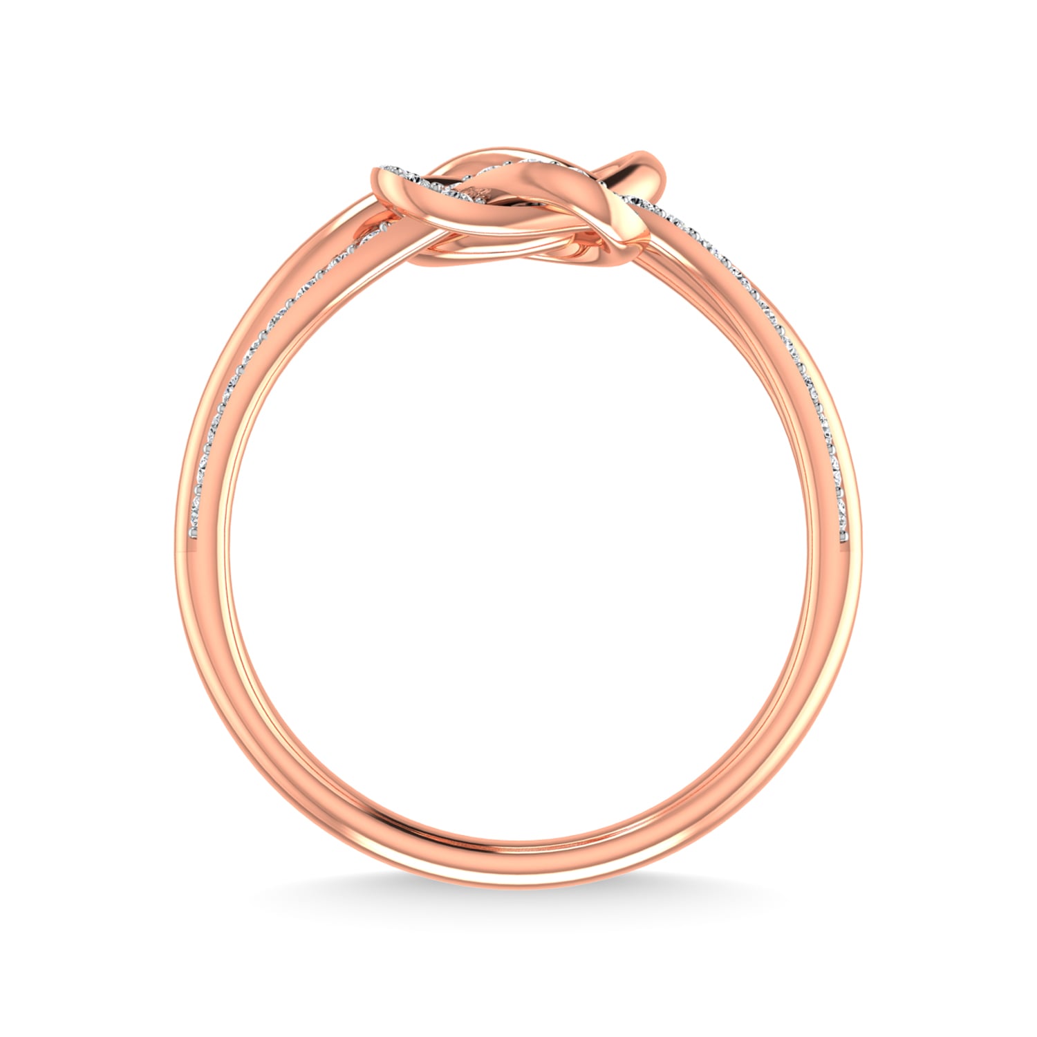 10K White Gold Diamond 1/5 Ct.Tw. Fashion Ring