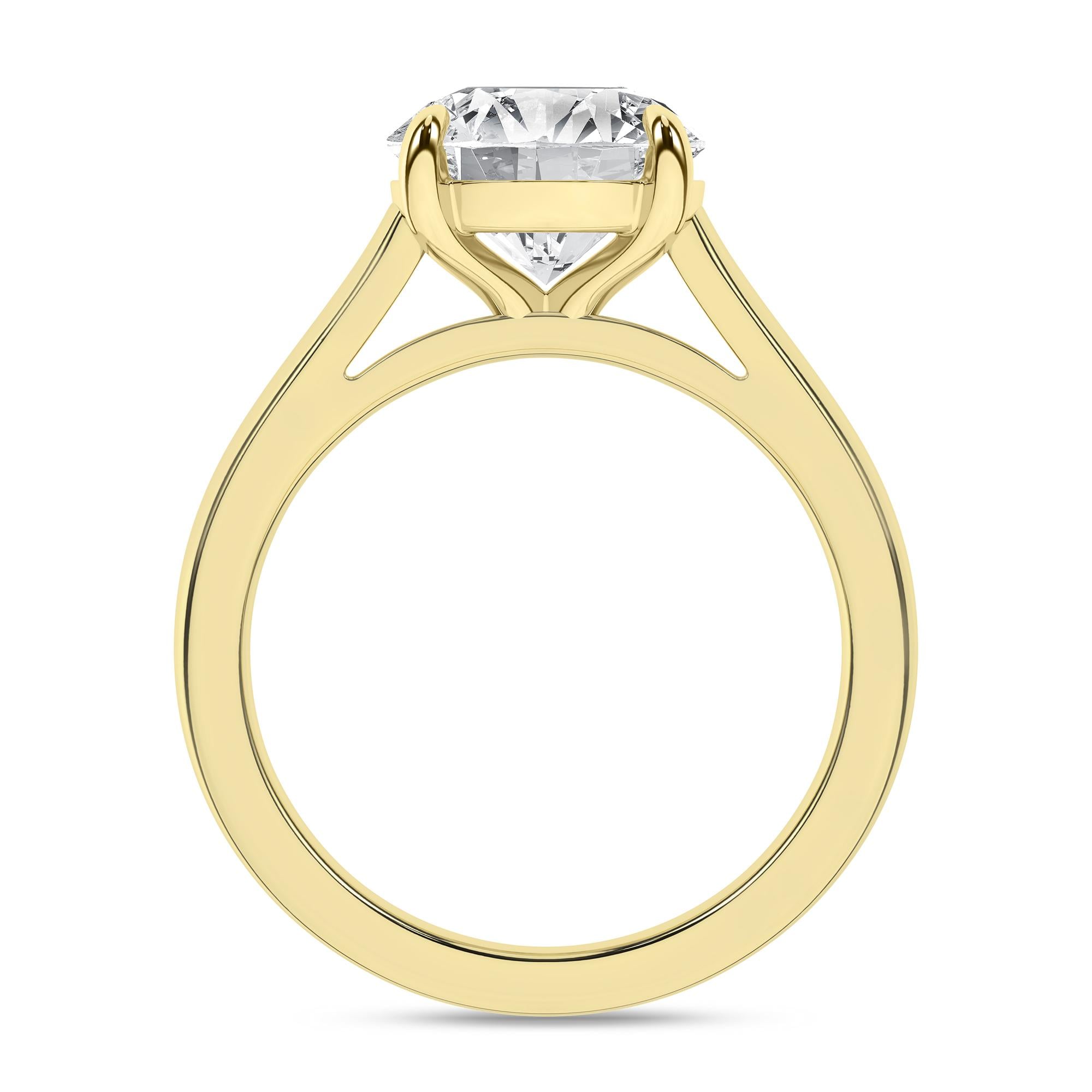 14K 2.00CT Certified Lab Grown Diamond Ring ( IGI Certified )