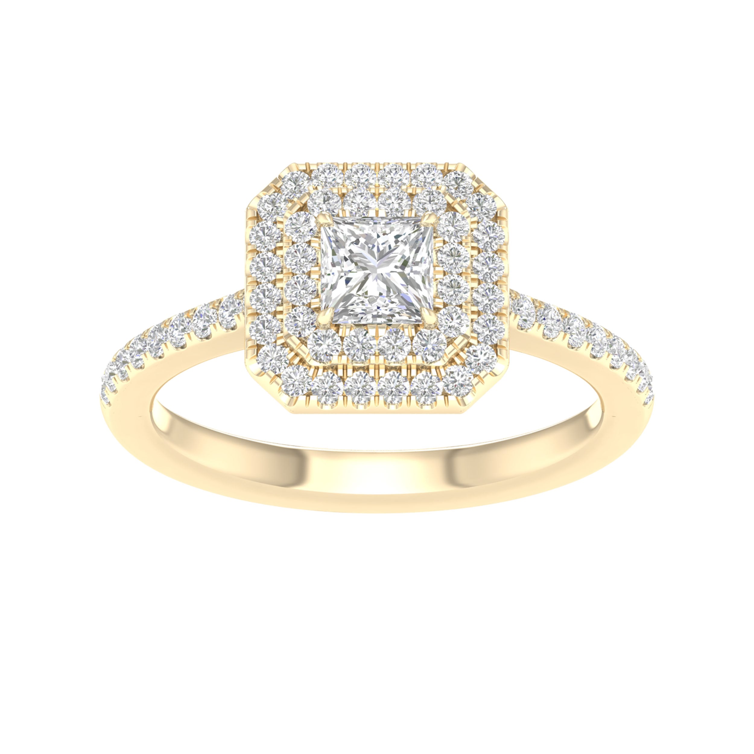 14K 1.15CT Certified Lab Grown Diamond Ring ( IGI Certified )
