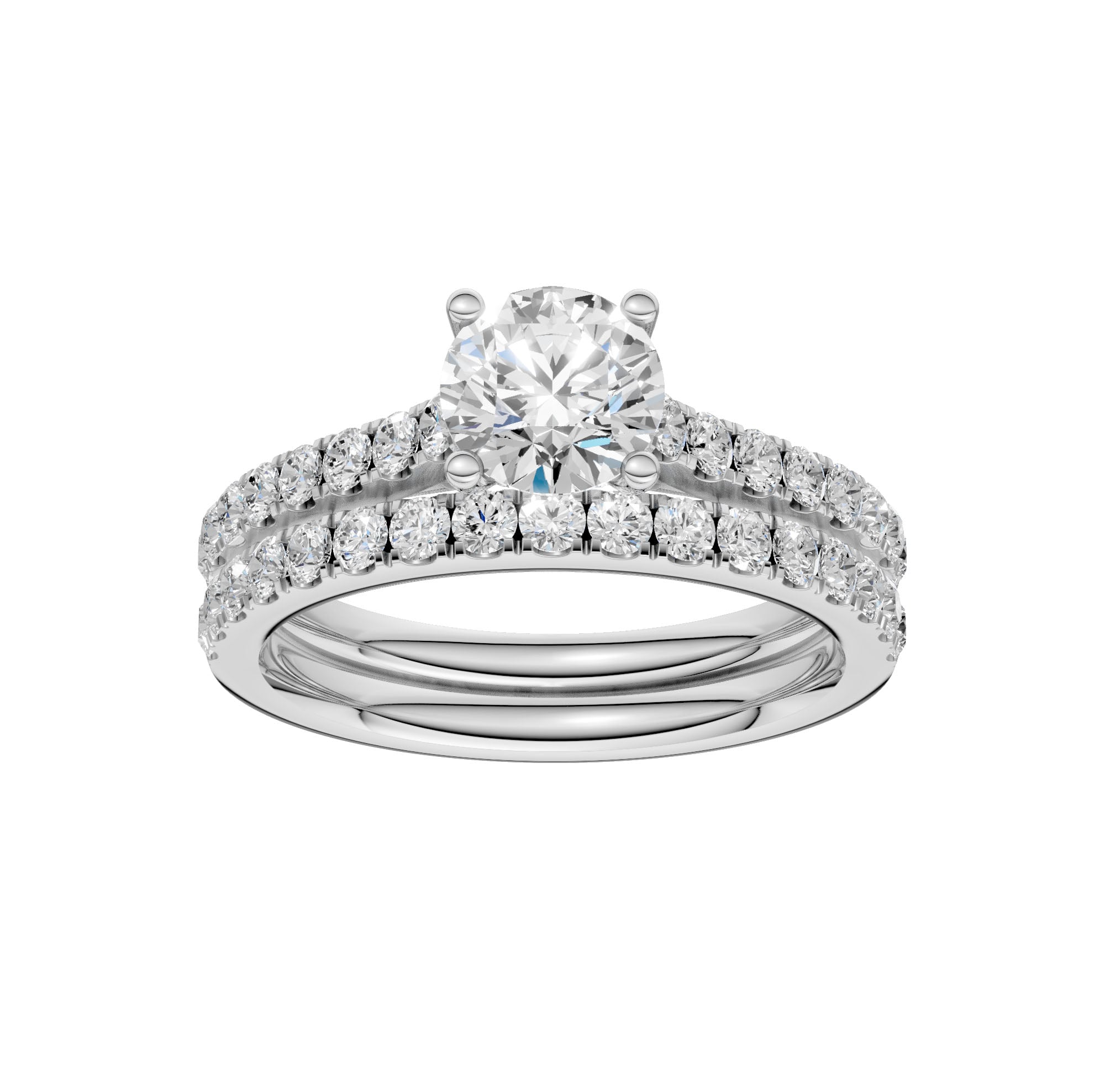 14K 1.75CT Lab Grown Diamond Bridal