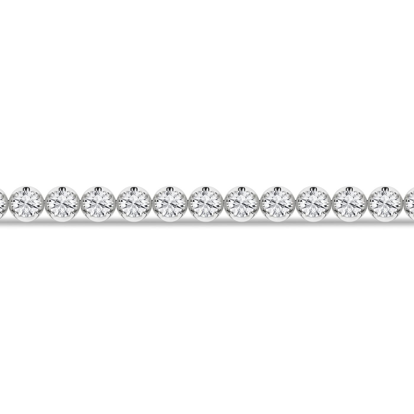 14K 7.00ct  Lab Grown Diamond Bracelet