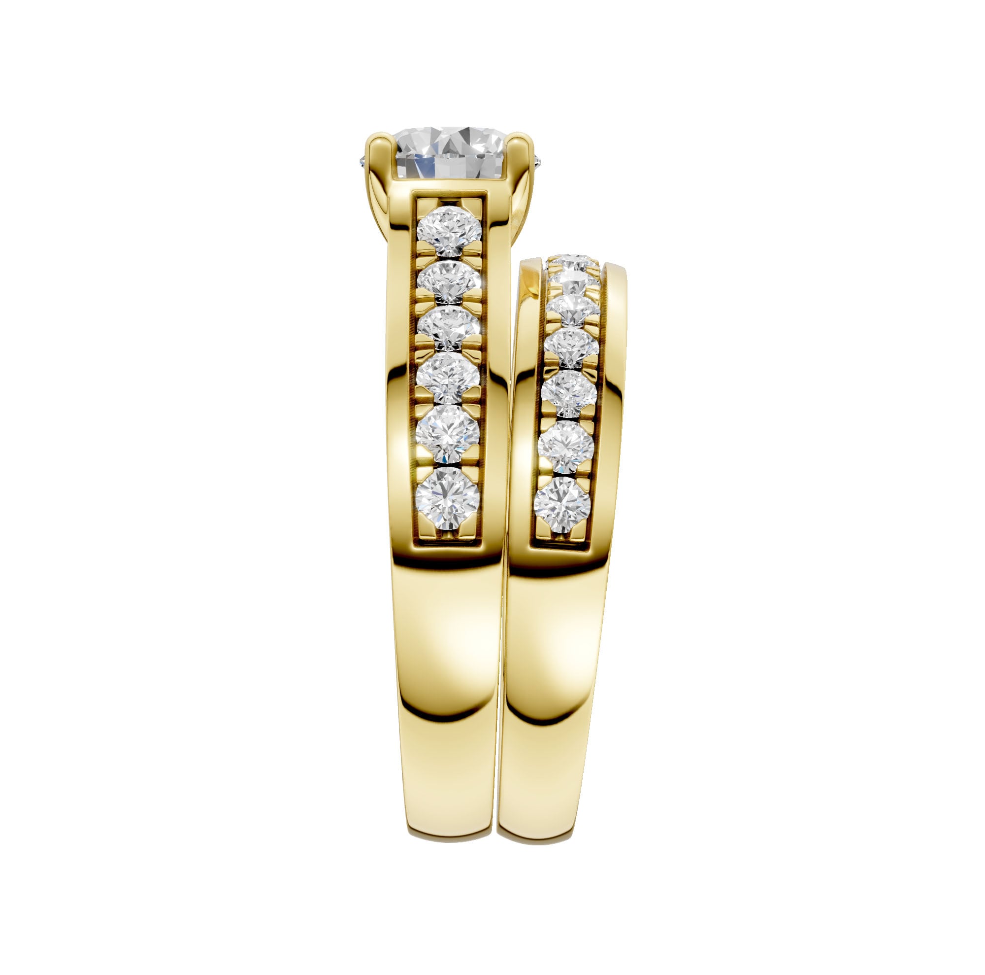 14K 1.75CT Lab Grown Diamond Bridal
