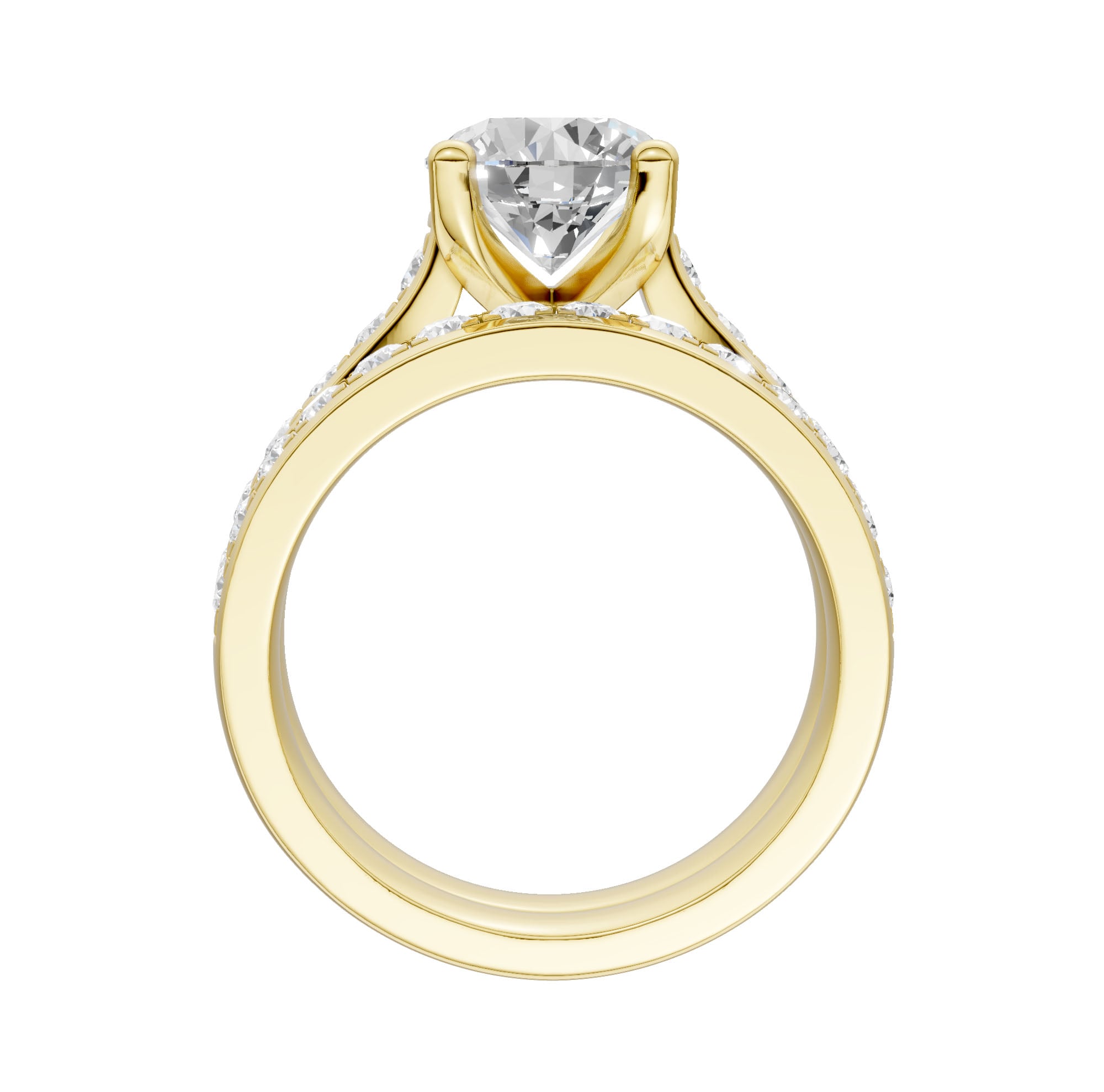14K 3.00CT Lab Grown Diamond Bridal