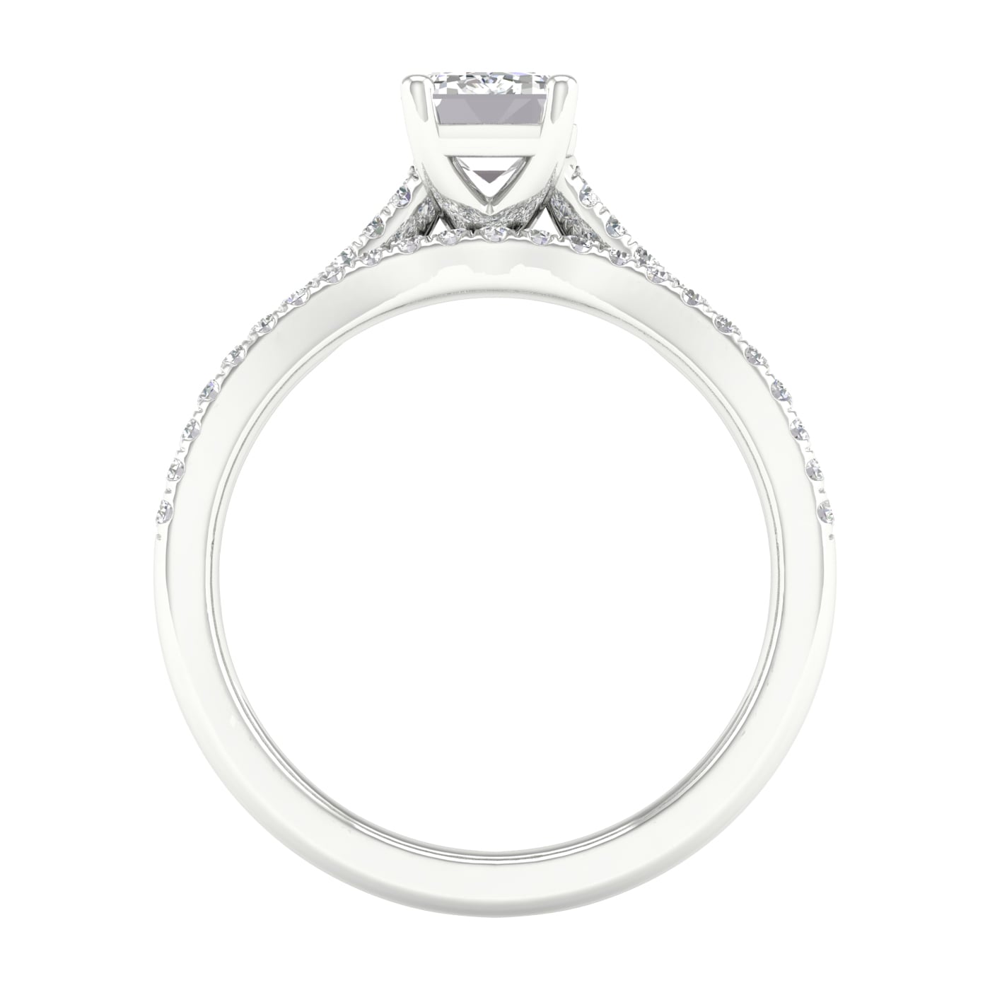 14K 1.40ct Lab Grown Diamond Bridal Set