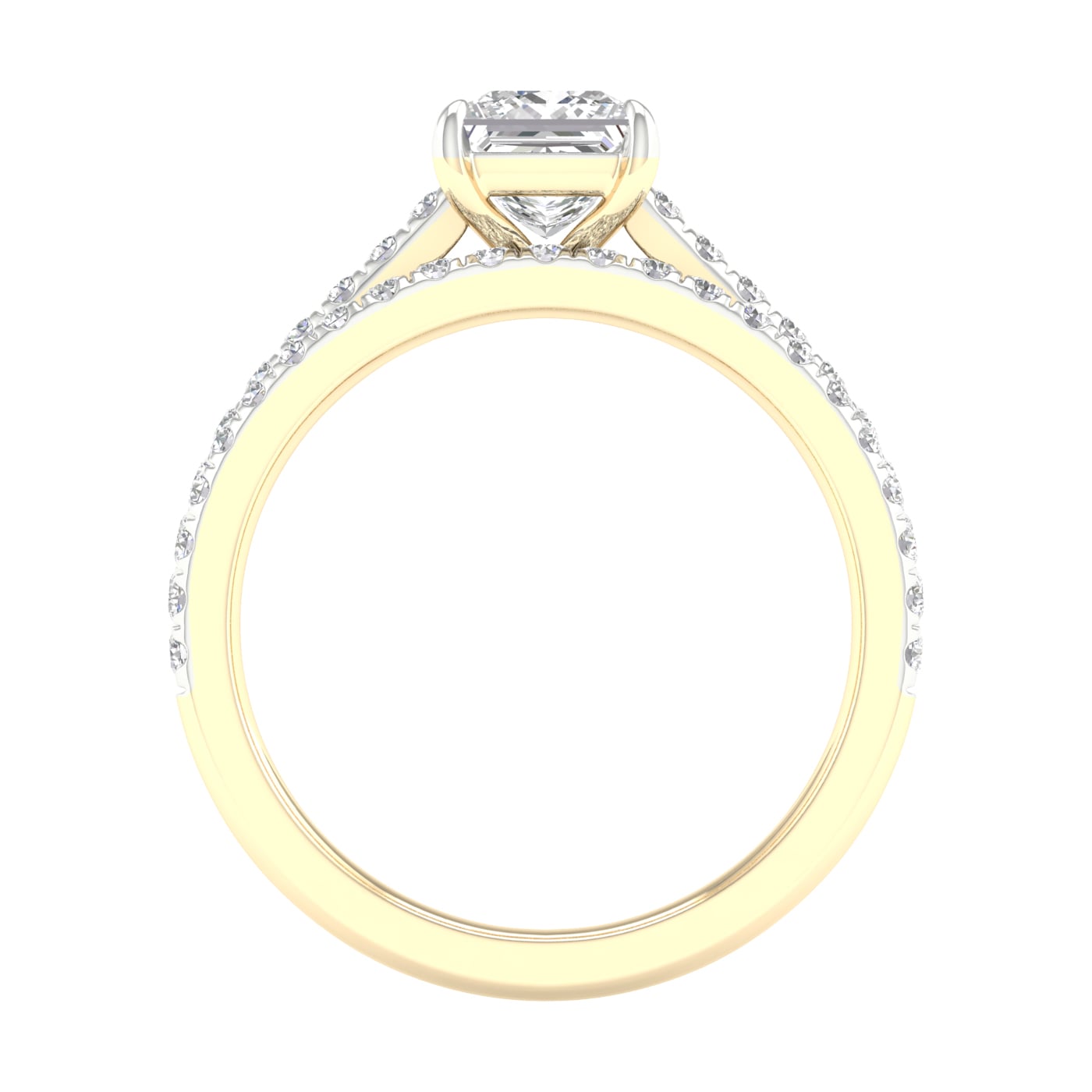 14K 1.50CT Certified Lab Grown Diamond Bridal