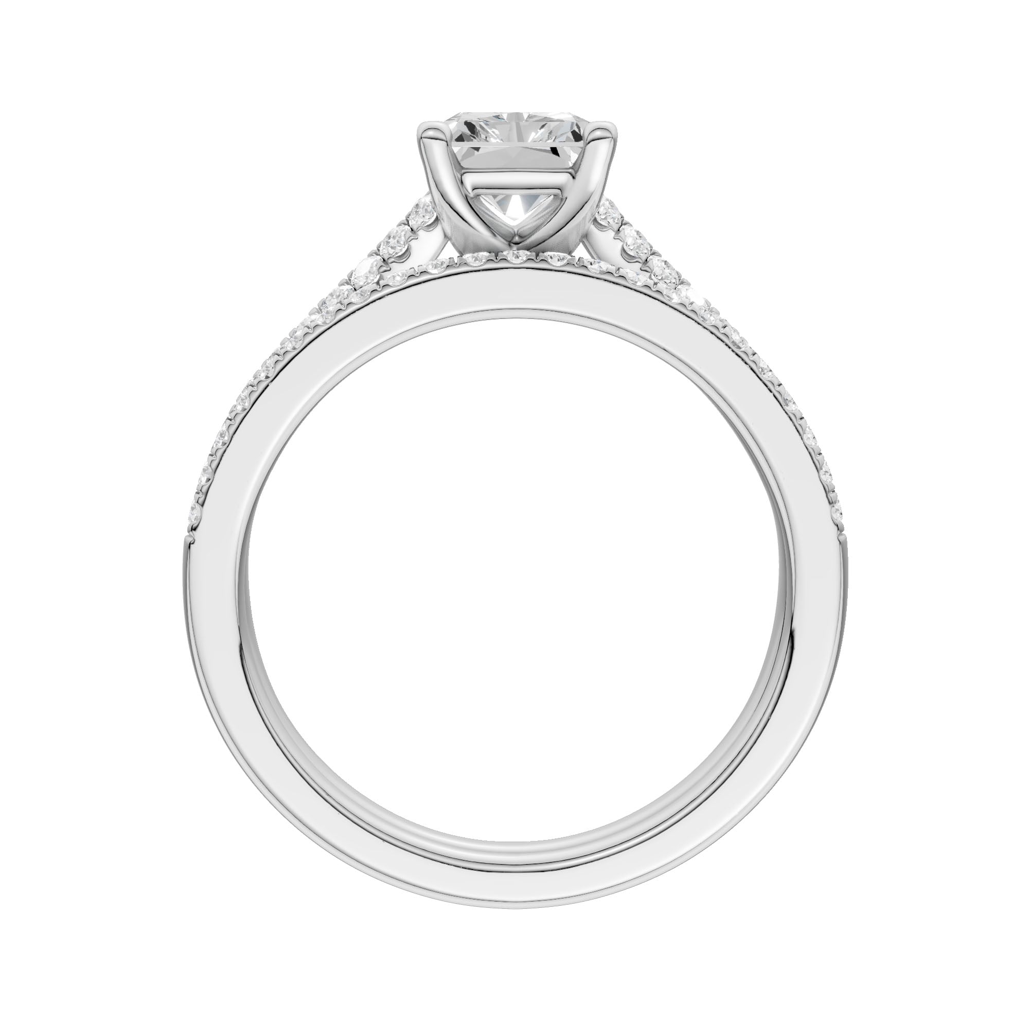 Certified Lab Grown 14K 2.40CT Diamond Bridal Set