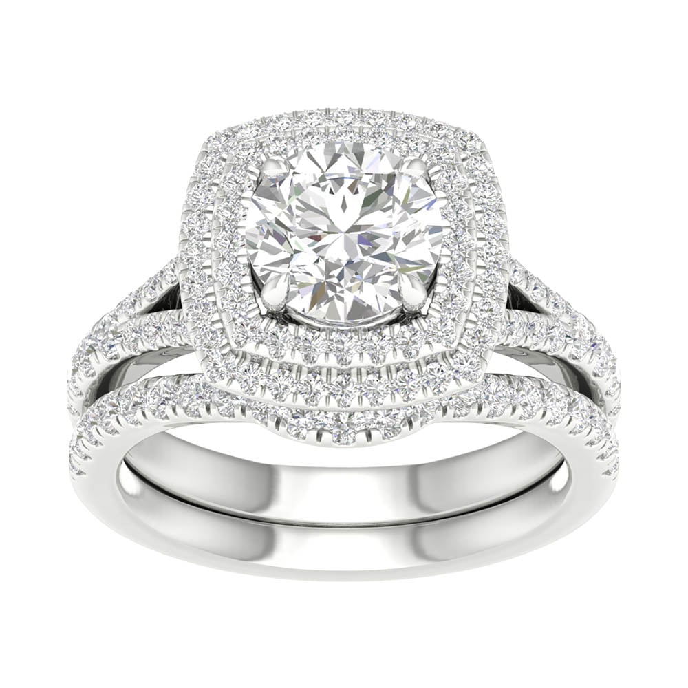 14K 2.25CT  Lab Grown Diamond Bridal Ring
