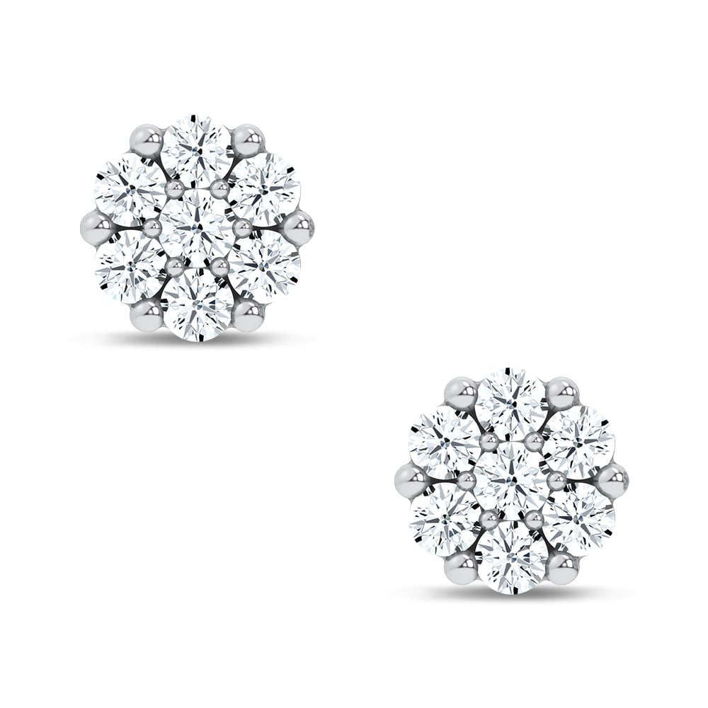 14K 0.69CT Lab Grown DIAMOND EARRING