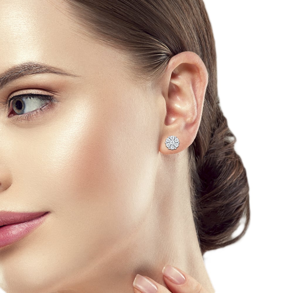 14K 0.69CT Lab Grown DIAMOND EARRING