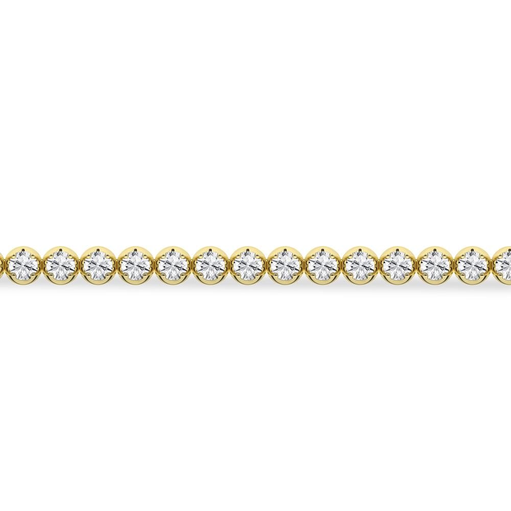 14K 3.00ct Lab Grown Bracelet ( EGL Certified )