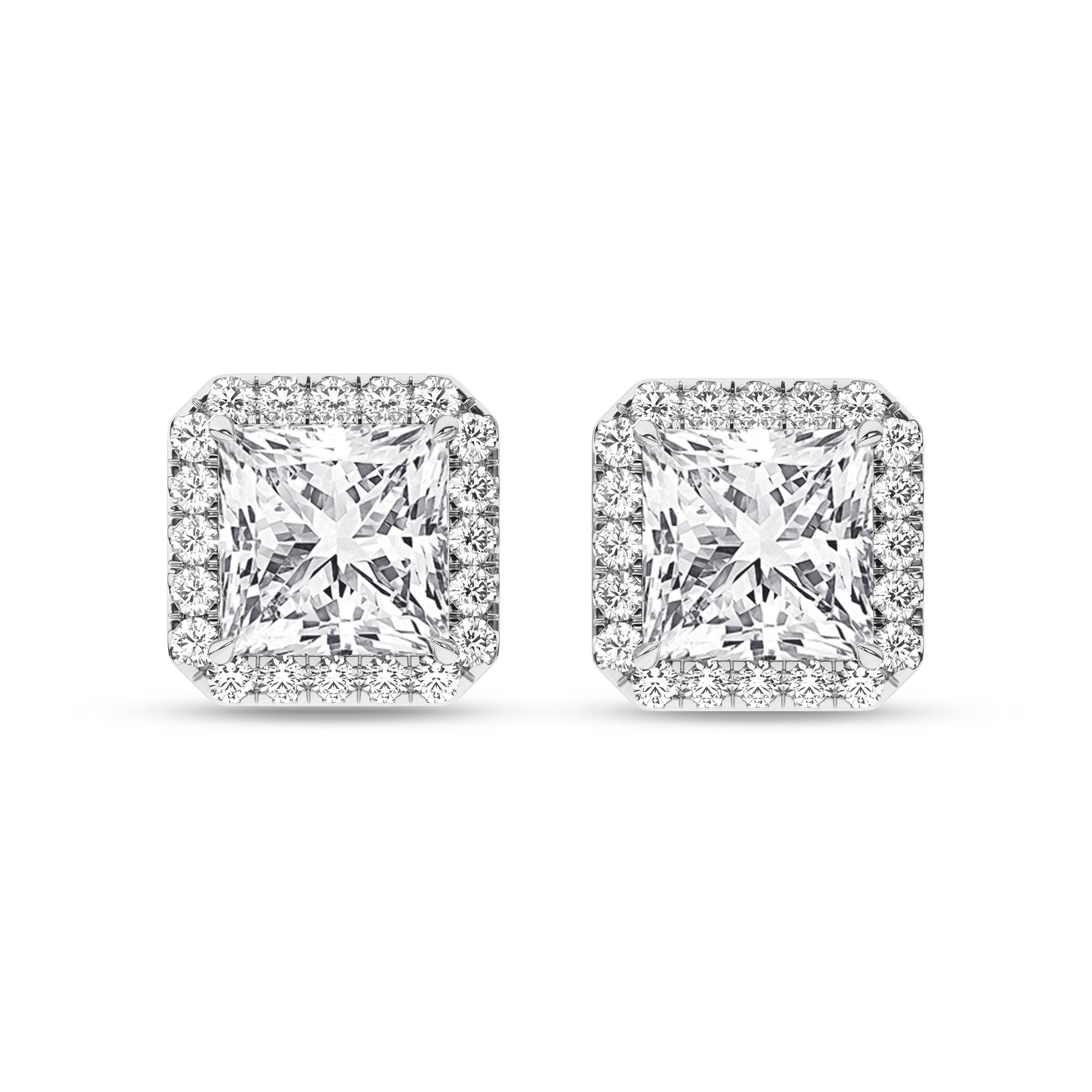 14K 2.25ct Certified Lab Grown Diamond Earrings