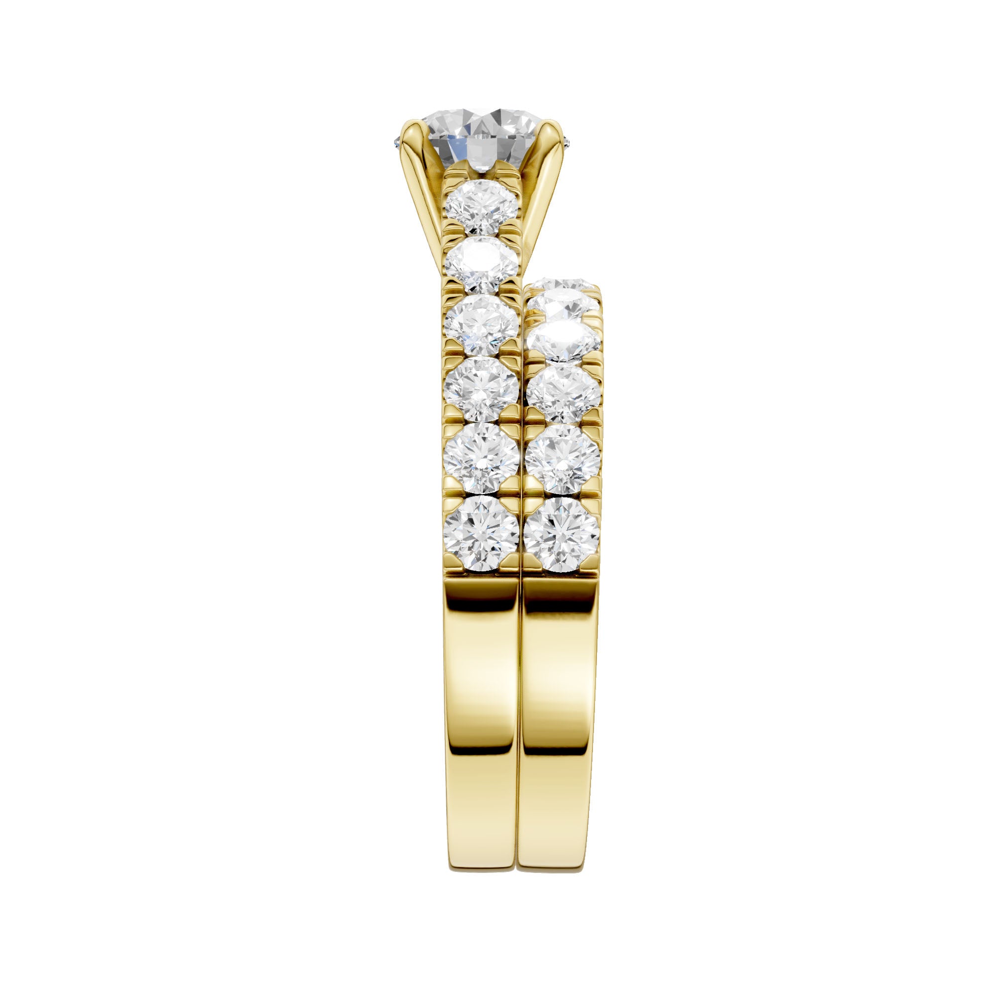 14K 2.40CT Lab Grown Diamond Bridal