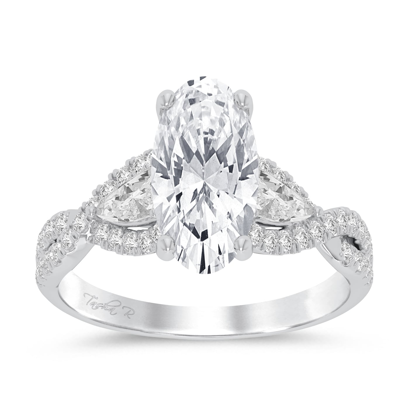 14K 2.79CT Certified Lab Grown Diamond Ring