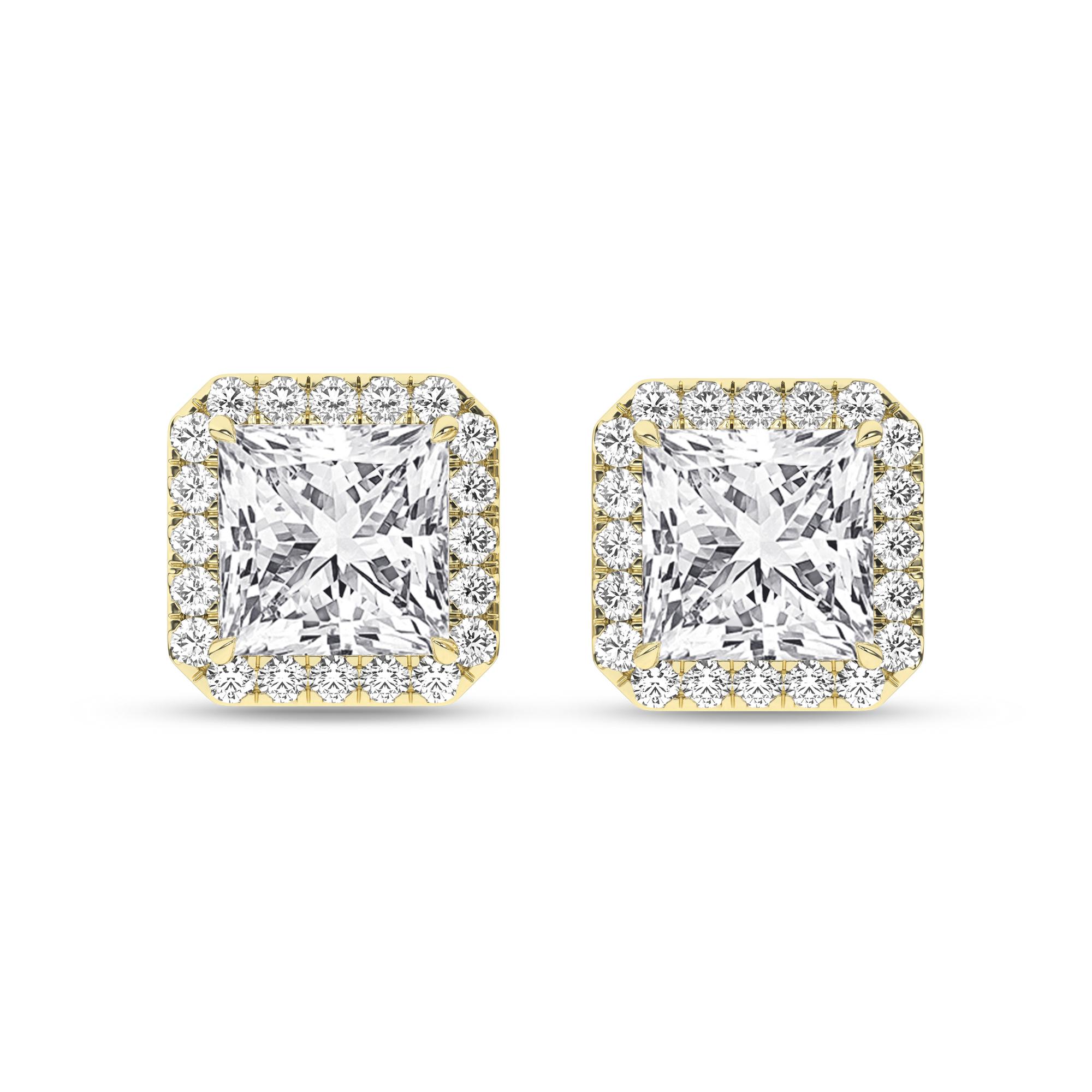 14K 2.25ct Certified Lab Grown Diamond Earrings