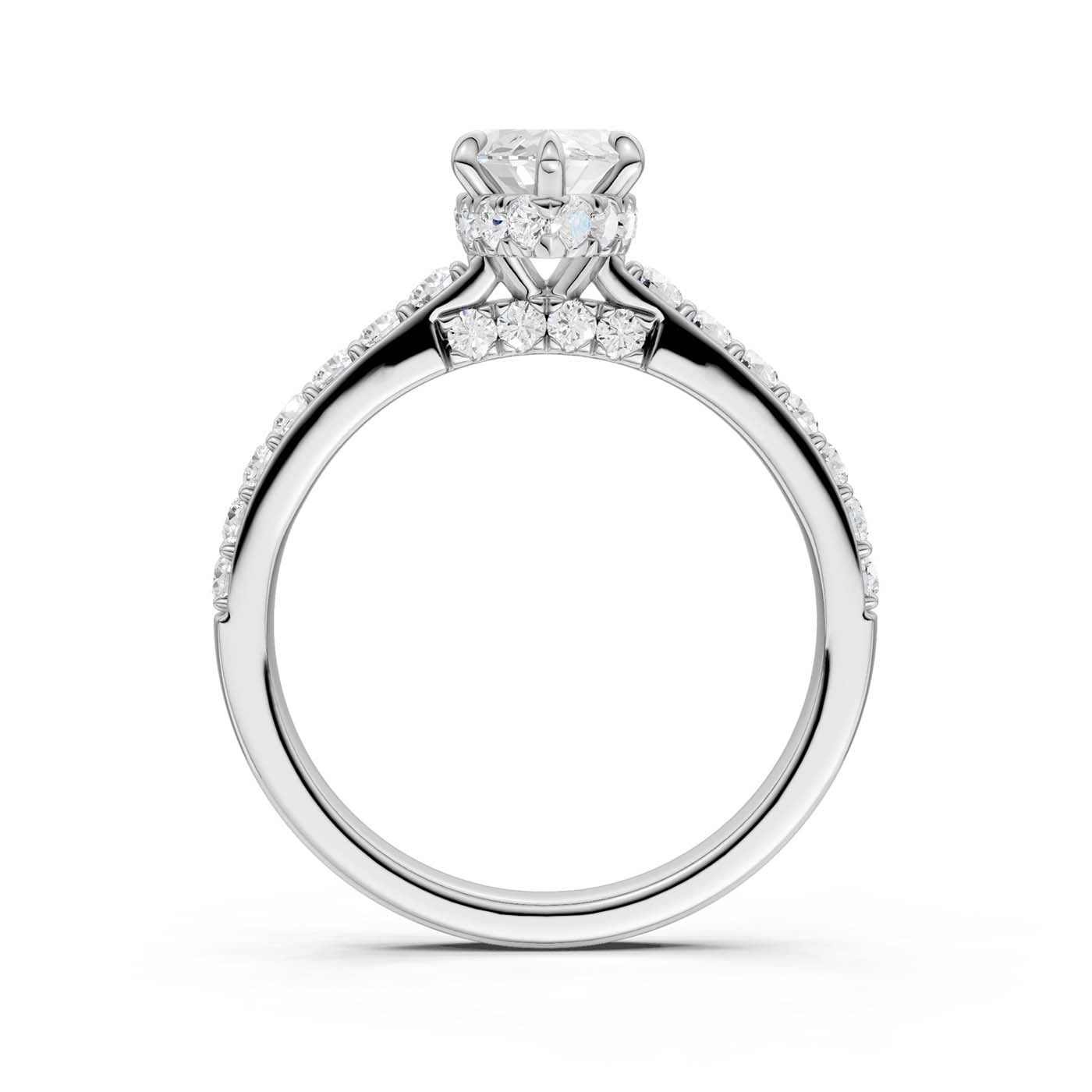 14K 1.50CT Lab Grown Diamond Engagement Ring