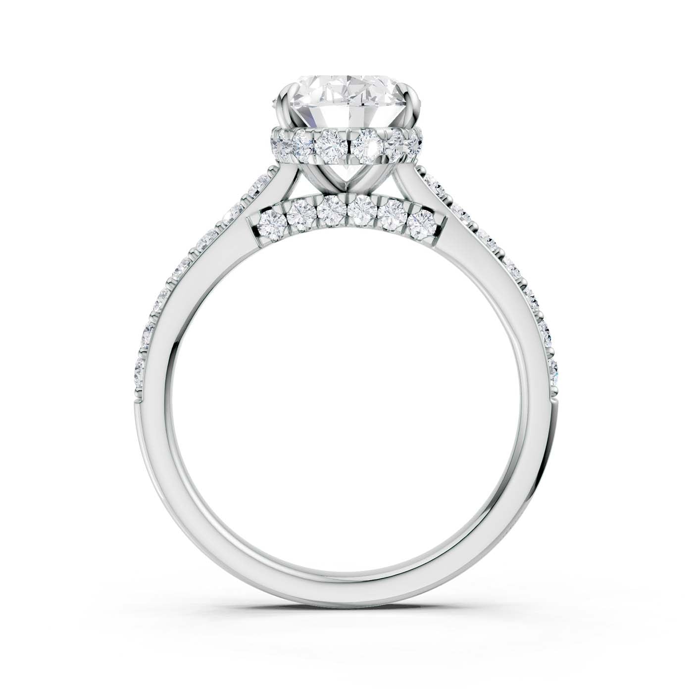 14K 2.50CT Lab Grown Diamond Engagement Ring