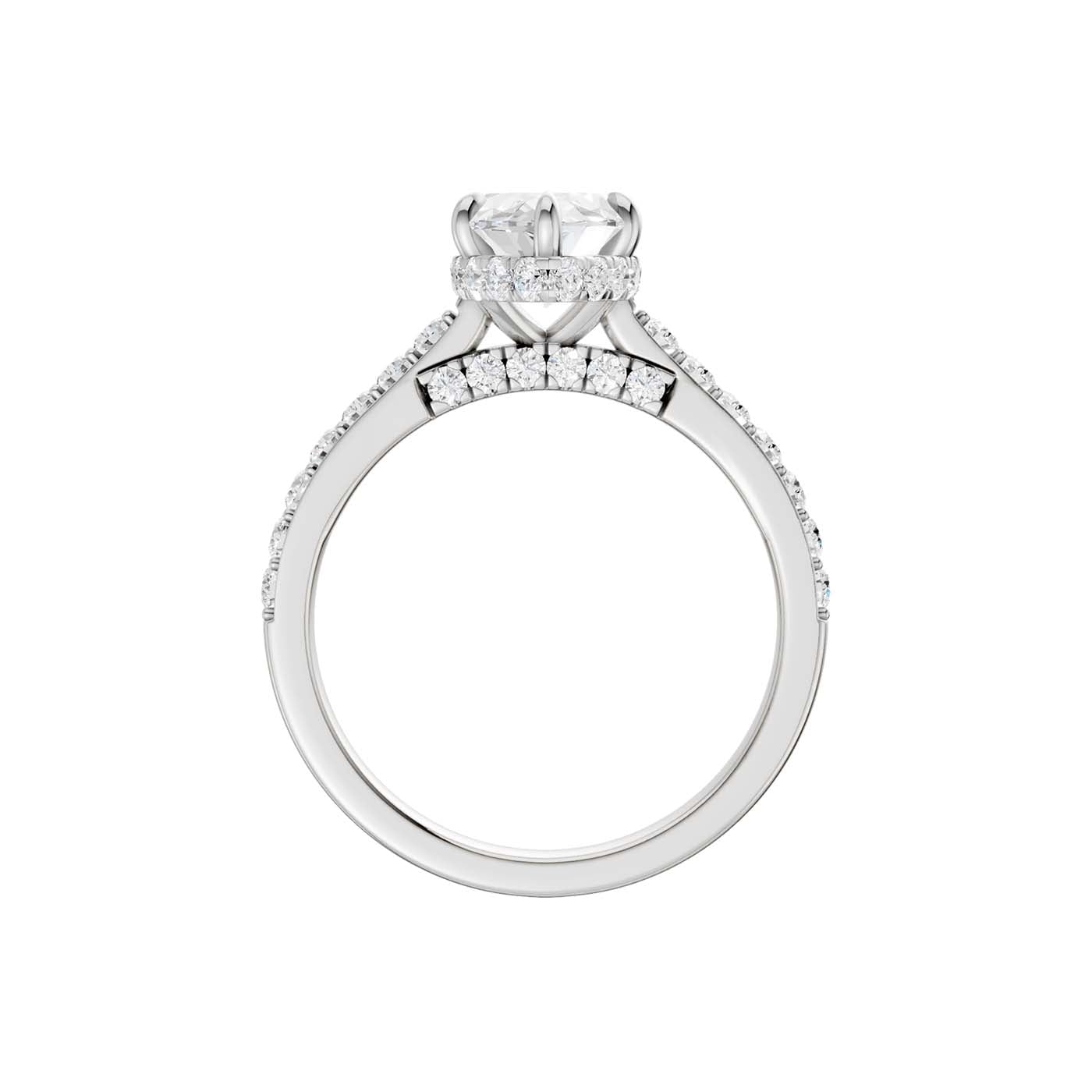 14K 2.50CT Lab Grown Diamond Engagement Ring
