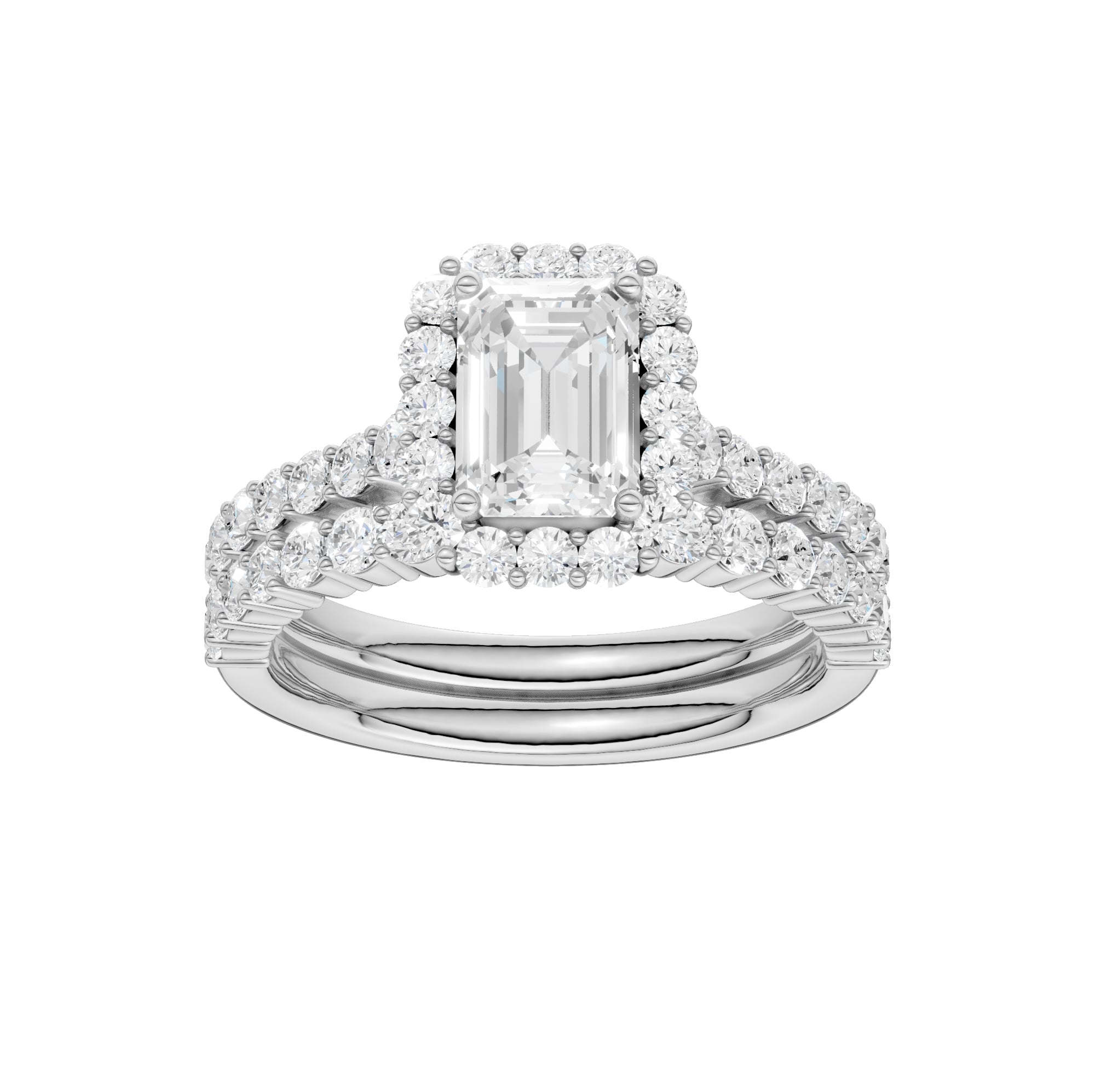 14K 2.00CT DIAMOND BRIDAL SET