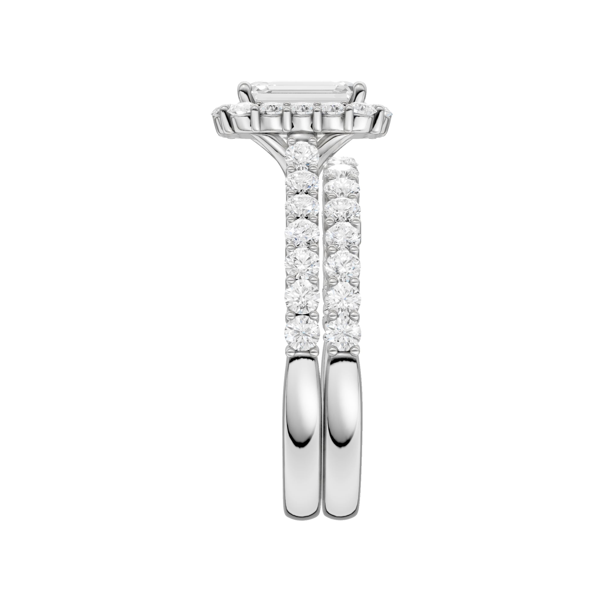 14K 2.00CT DIAMOND BRIDAL SET