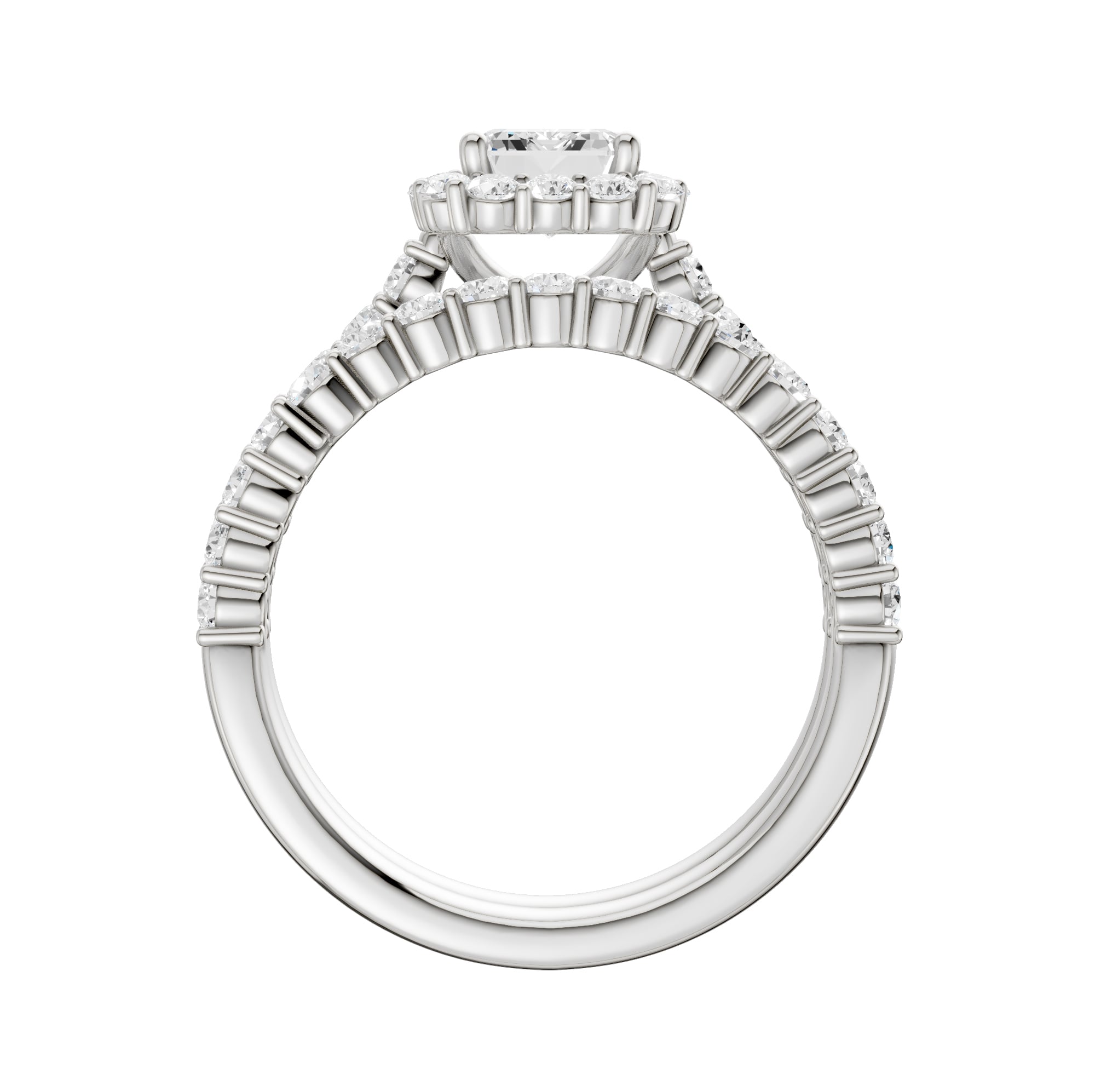 14K 2.00CT DIAMOND BRIDAL SET