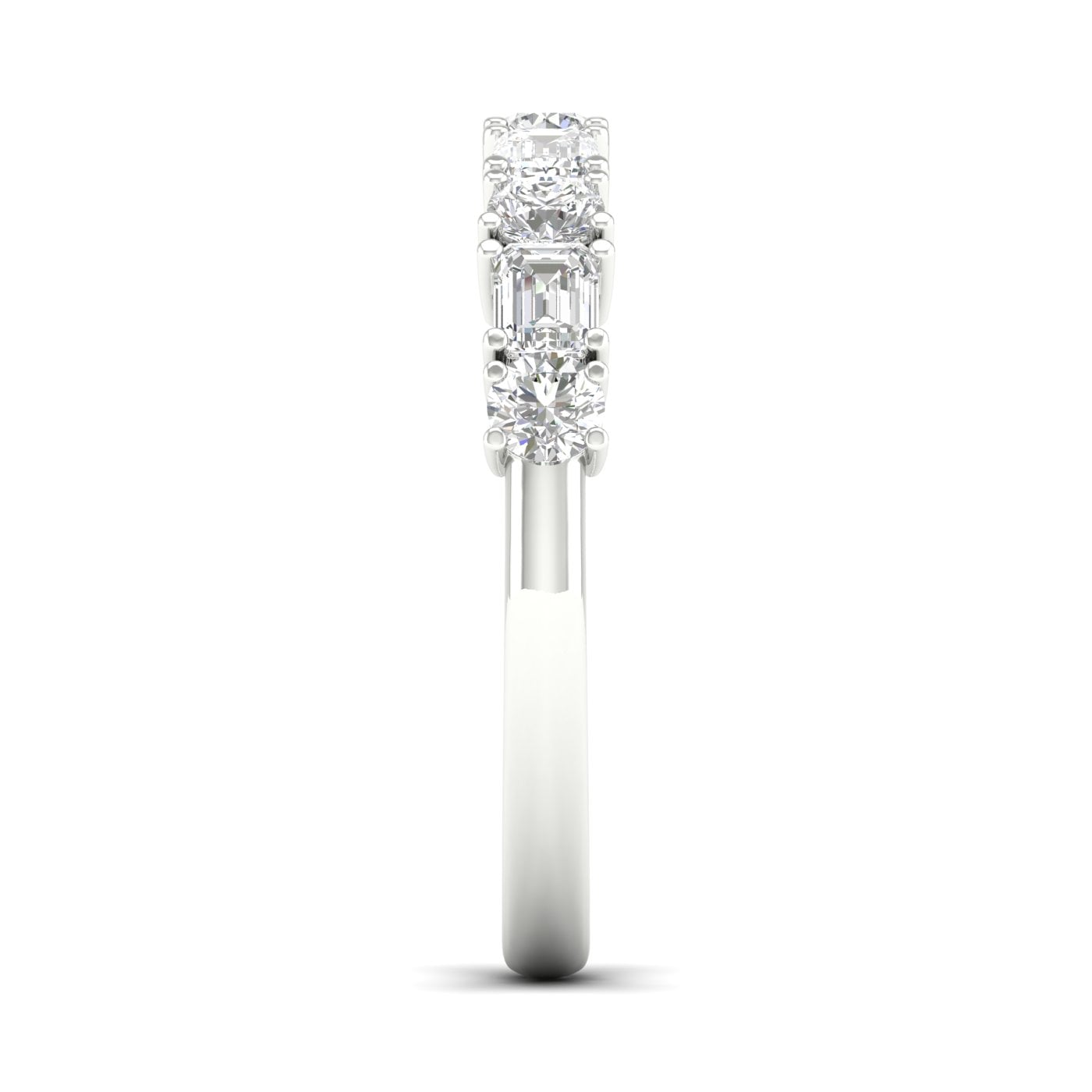 14K 1.00CT Fancy Lab Grown Diamond Band