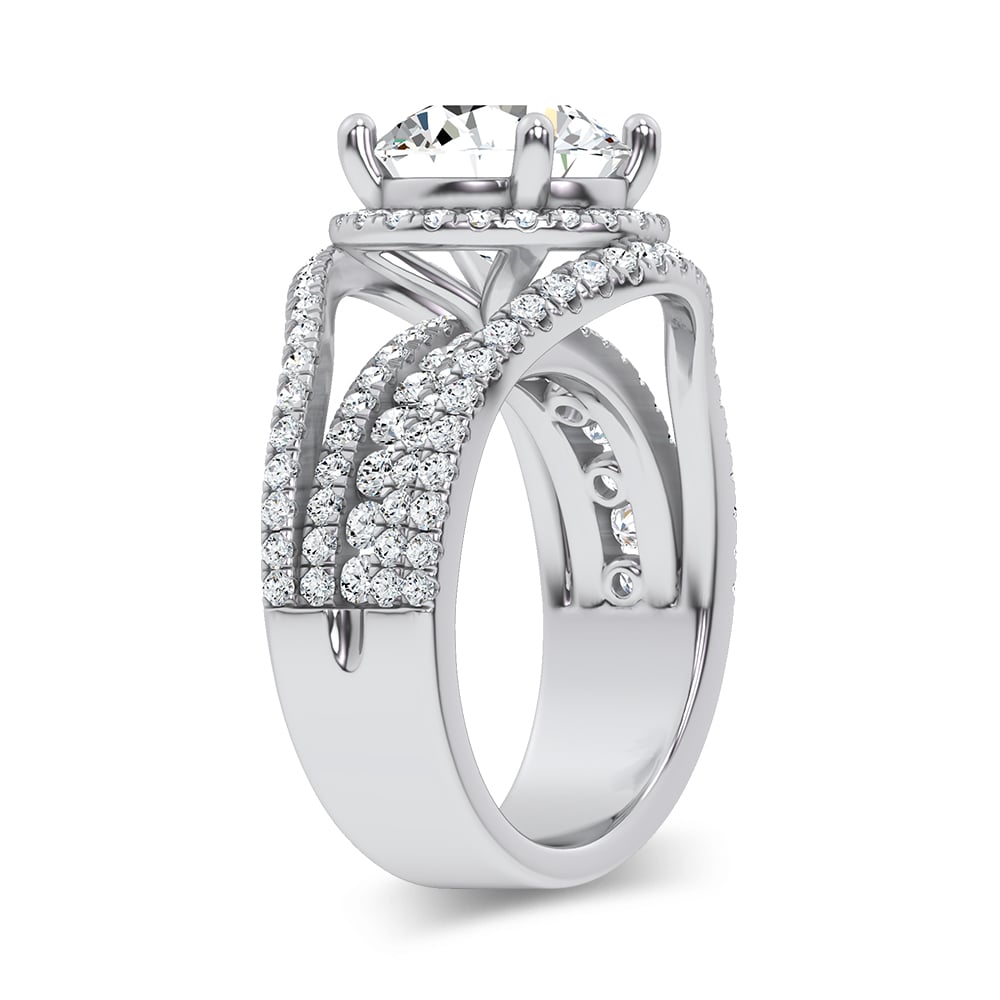 14K 4.50ct Diamond Engagement Ring