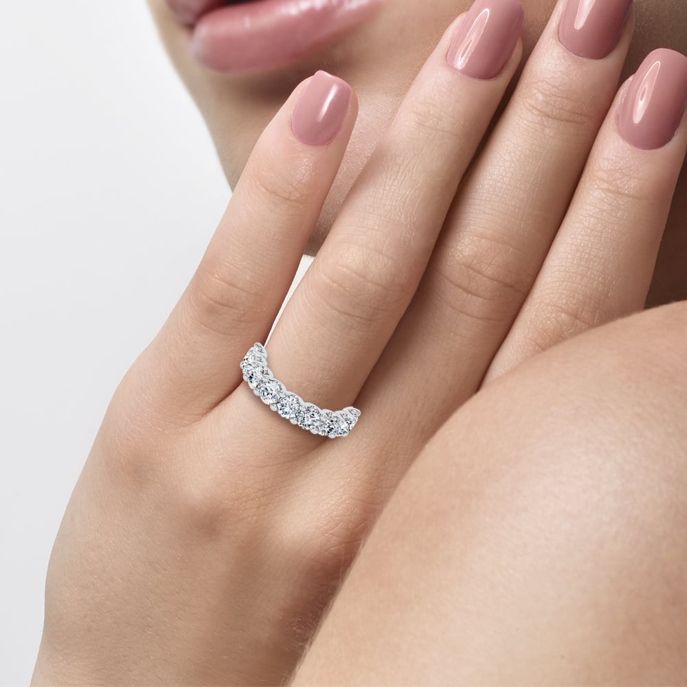 14K 2.97CT Lab Grown DIAMOND BAND