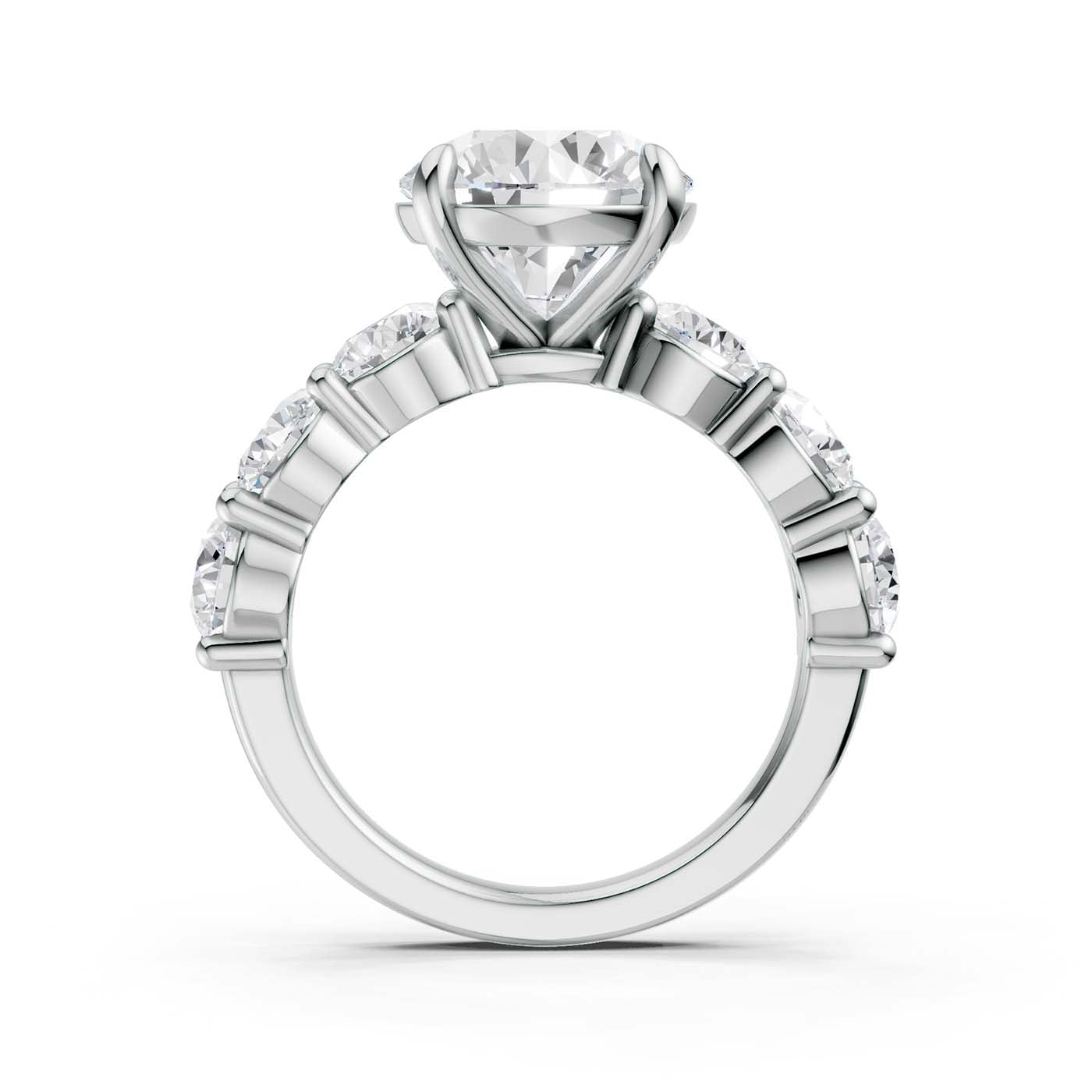14K 7.00CT Lab Grown Diamond Engagement Ring