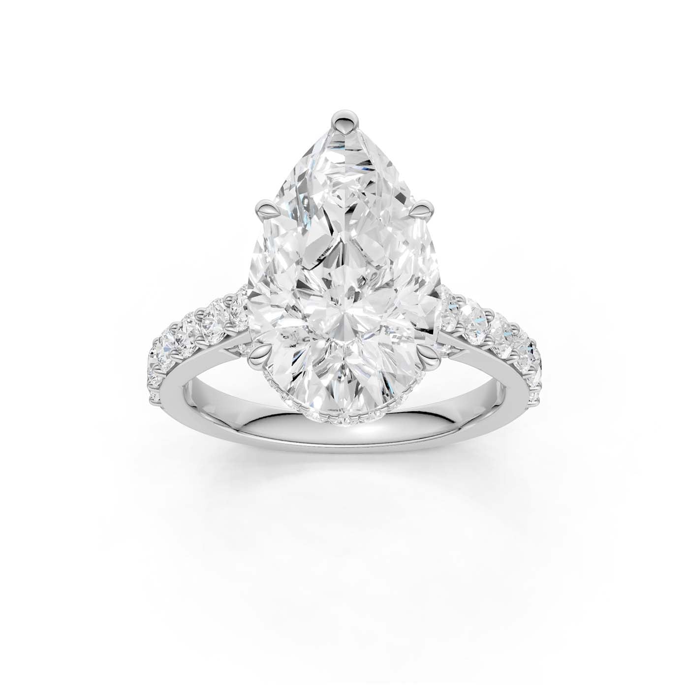 14K 1.40CT Lab Grown Diamond Engagement Ring