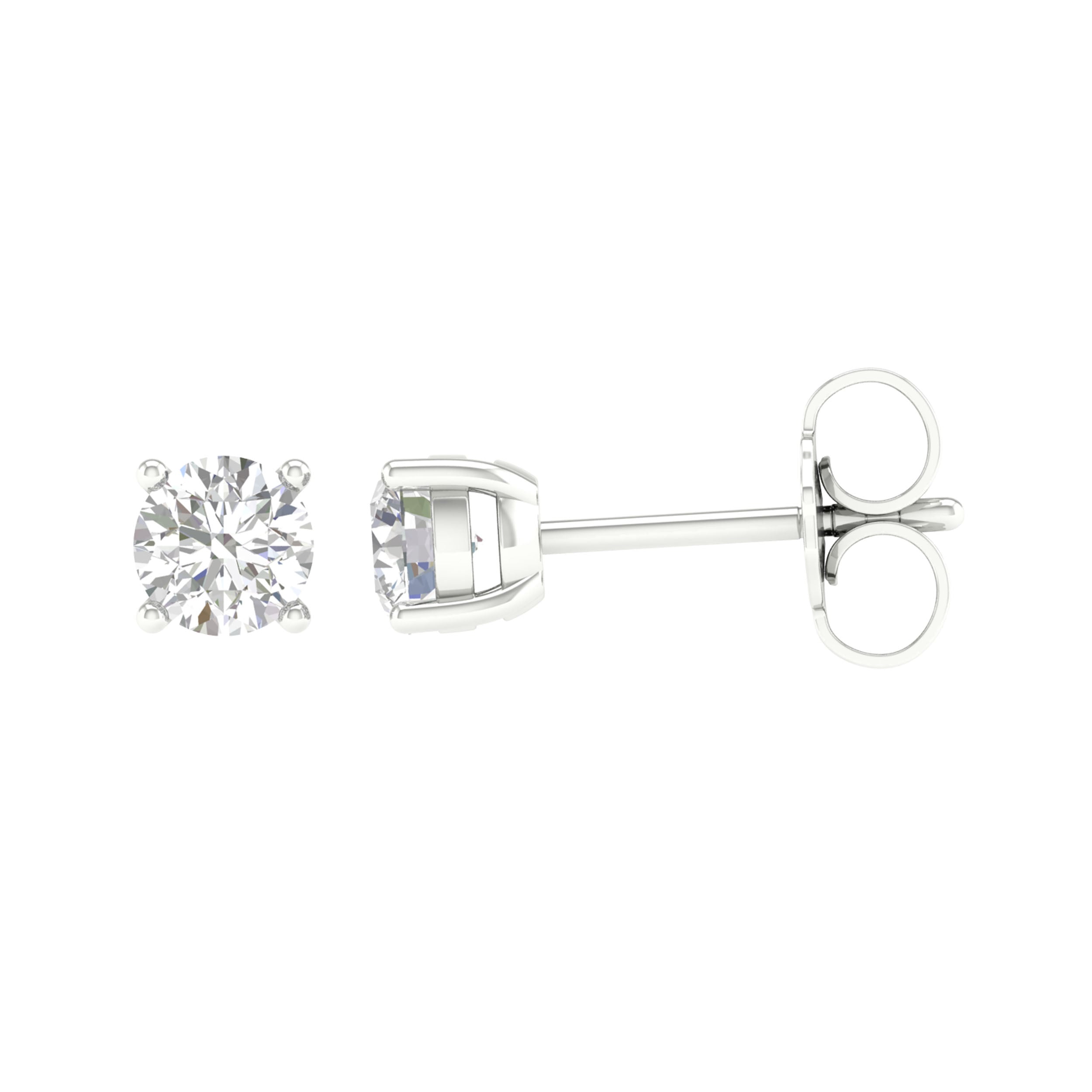 10K 0.50CT Certified Lab Grown Diamond Earring