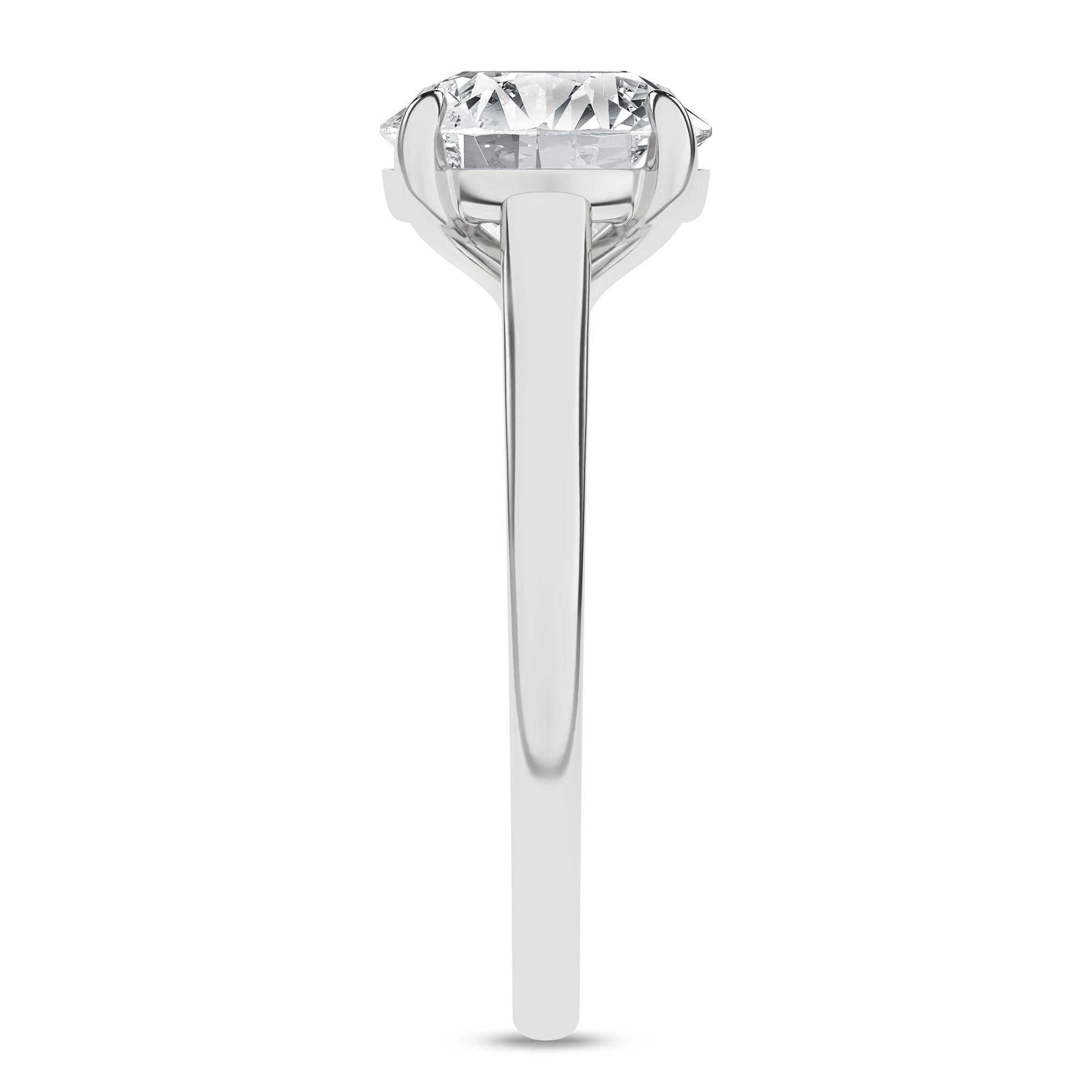 10K 0.50CT  Certified Lab Grown Diamond Ring