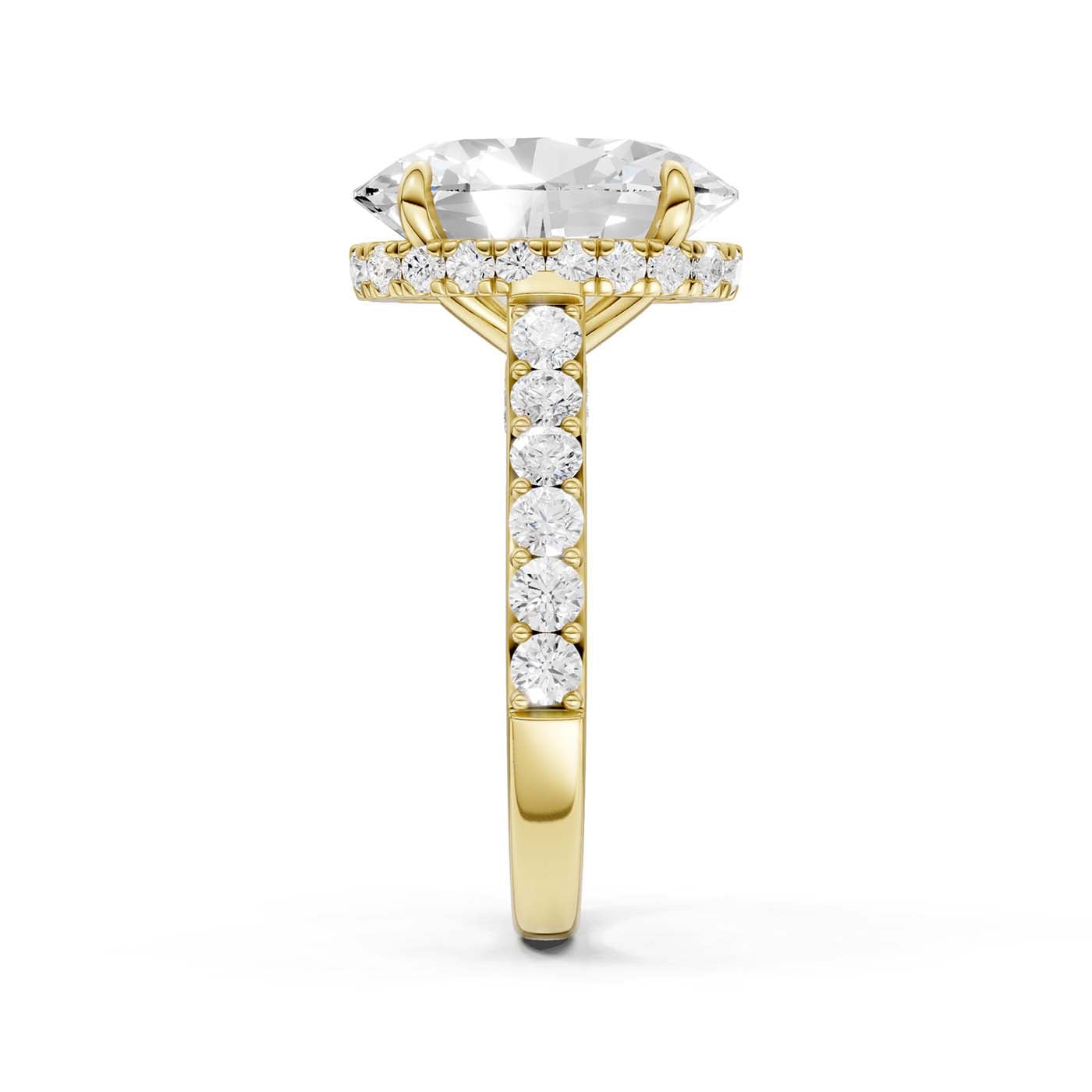 14K 6.00CT Lab Grown Diamond Engagement Ring