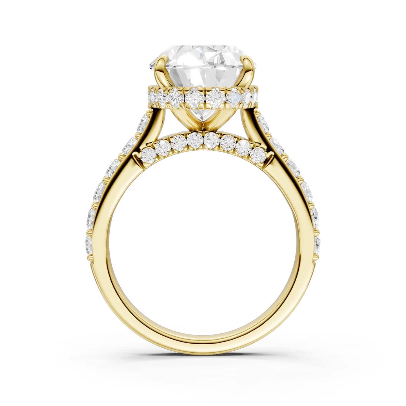 14K 6.00CT Lab Grown Diamond Engagement Ring