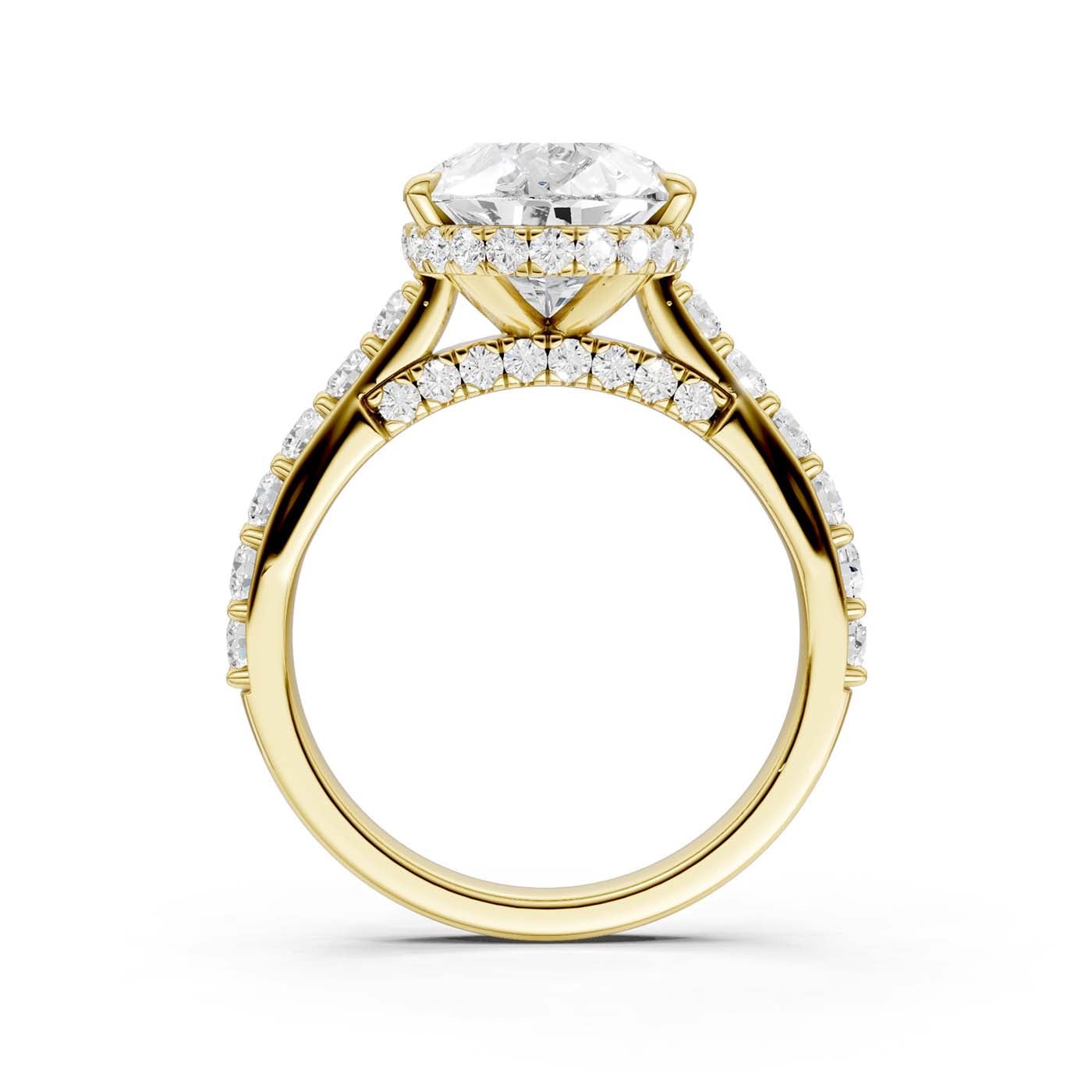 14K 6.00CT Lab Grown Diamond Engagement Ring