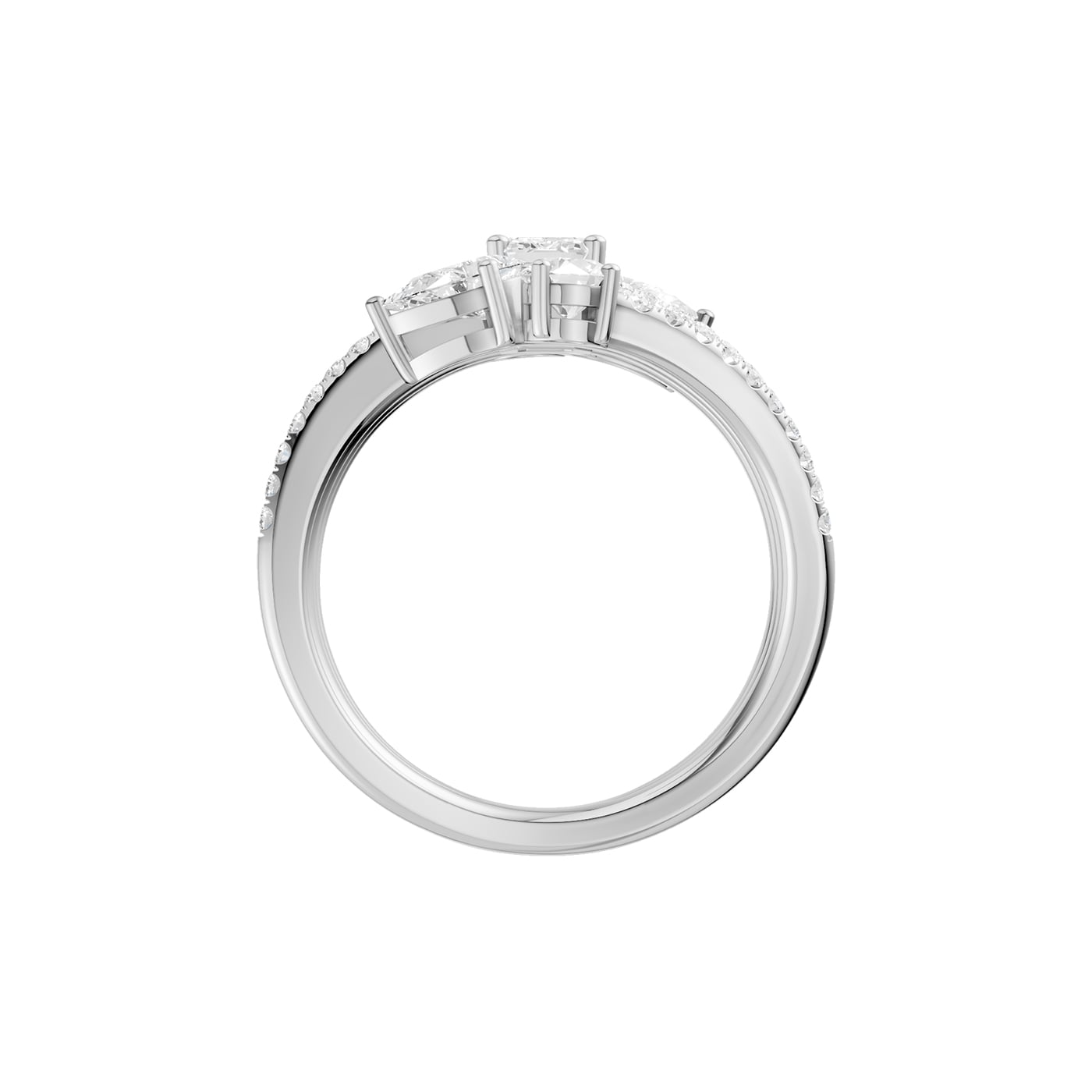 14K 1.50CT Lab Grown Diamond Fancy Ring